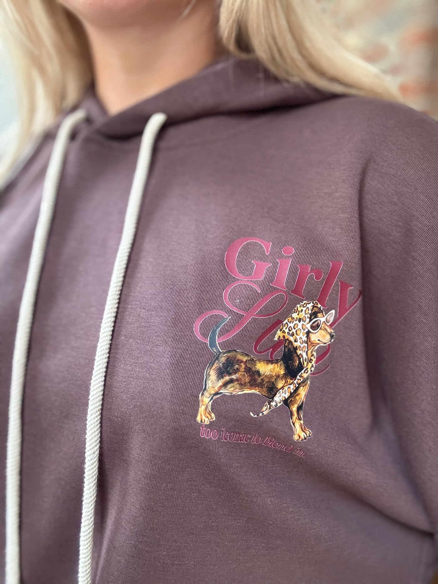 Sweat TECKEL chocolat