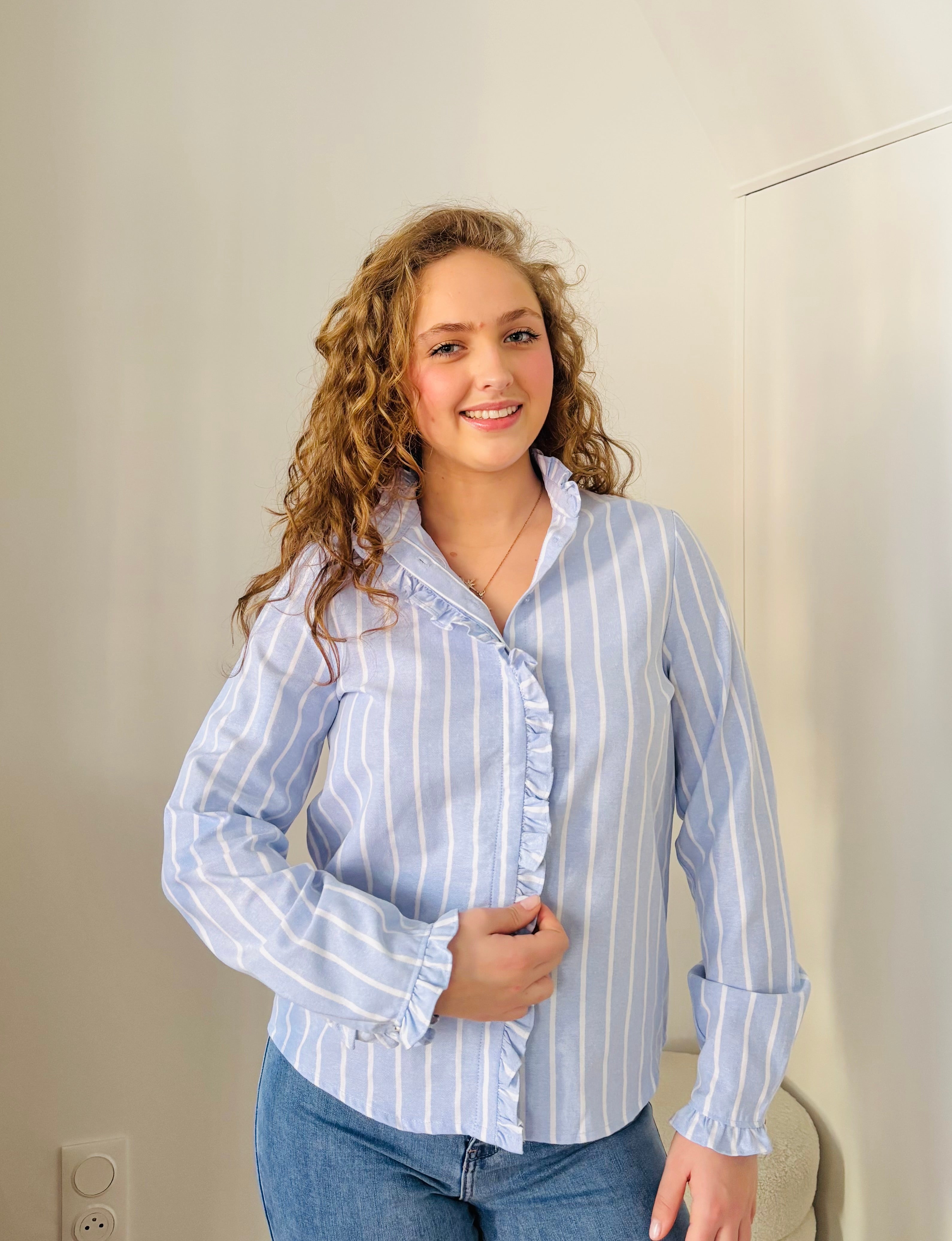 Blouse sophistiquée