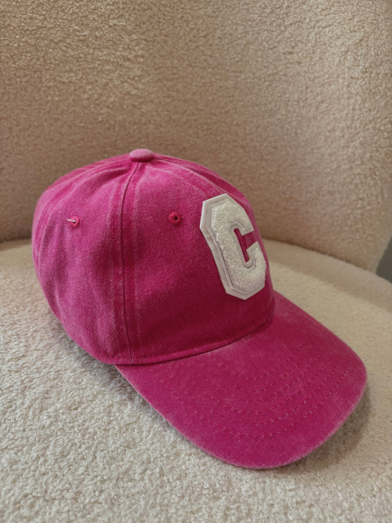 Casquette rose