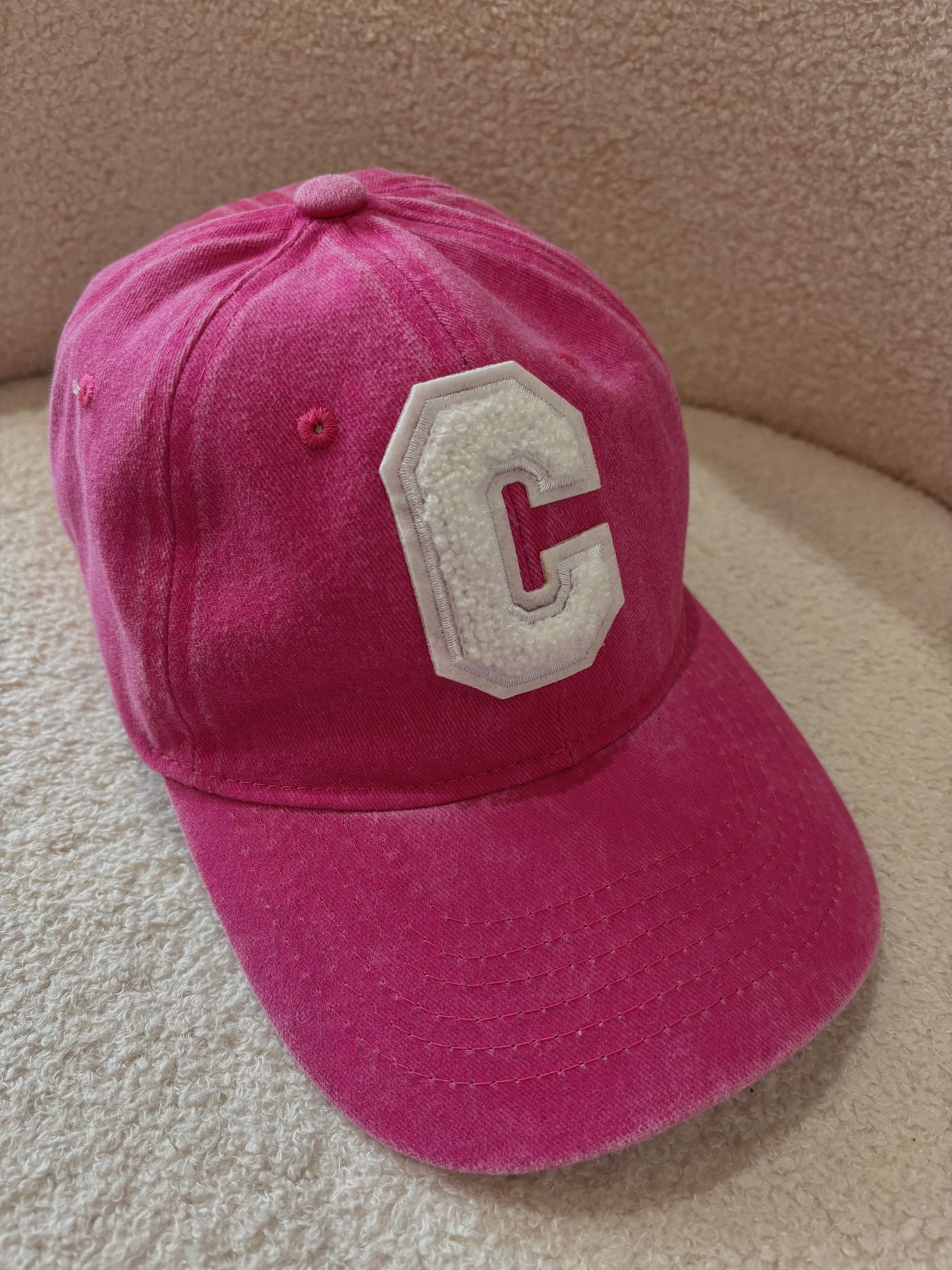 Casquette rose
