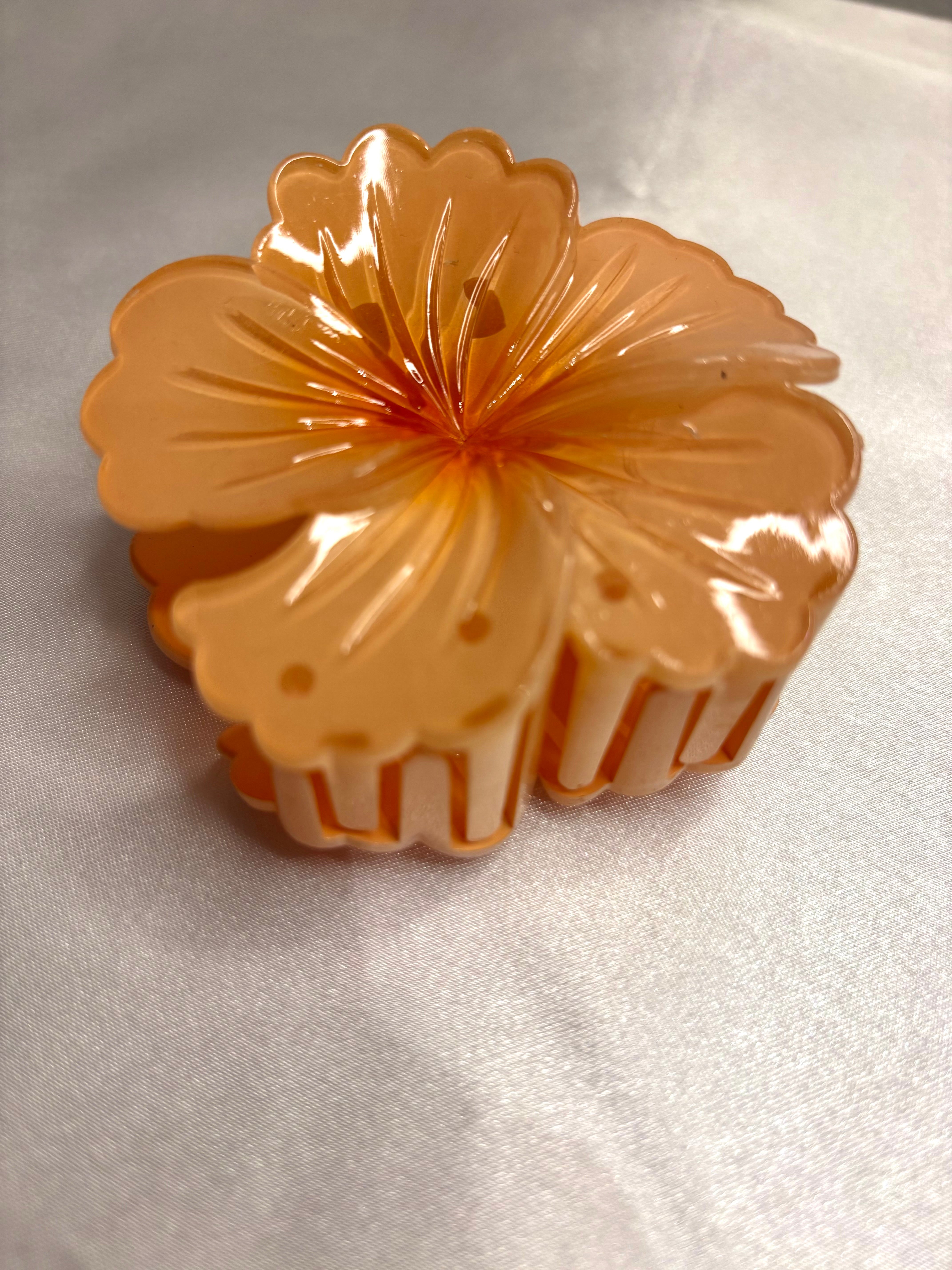 Pince à fleurs orange