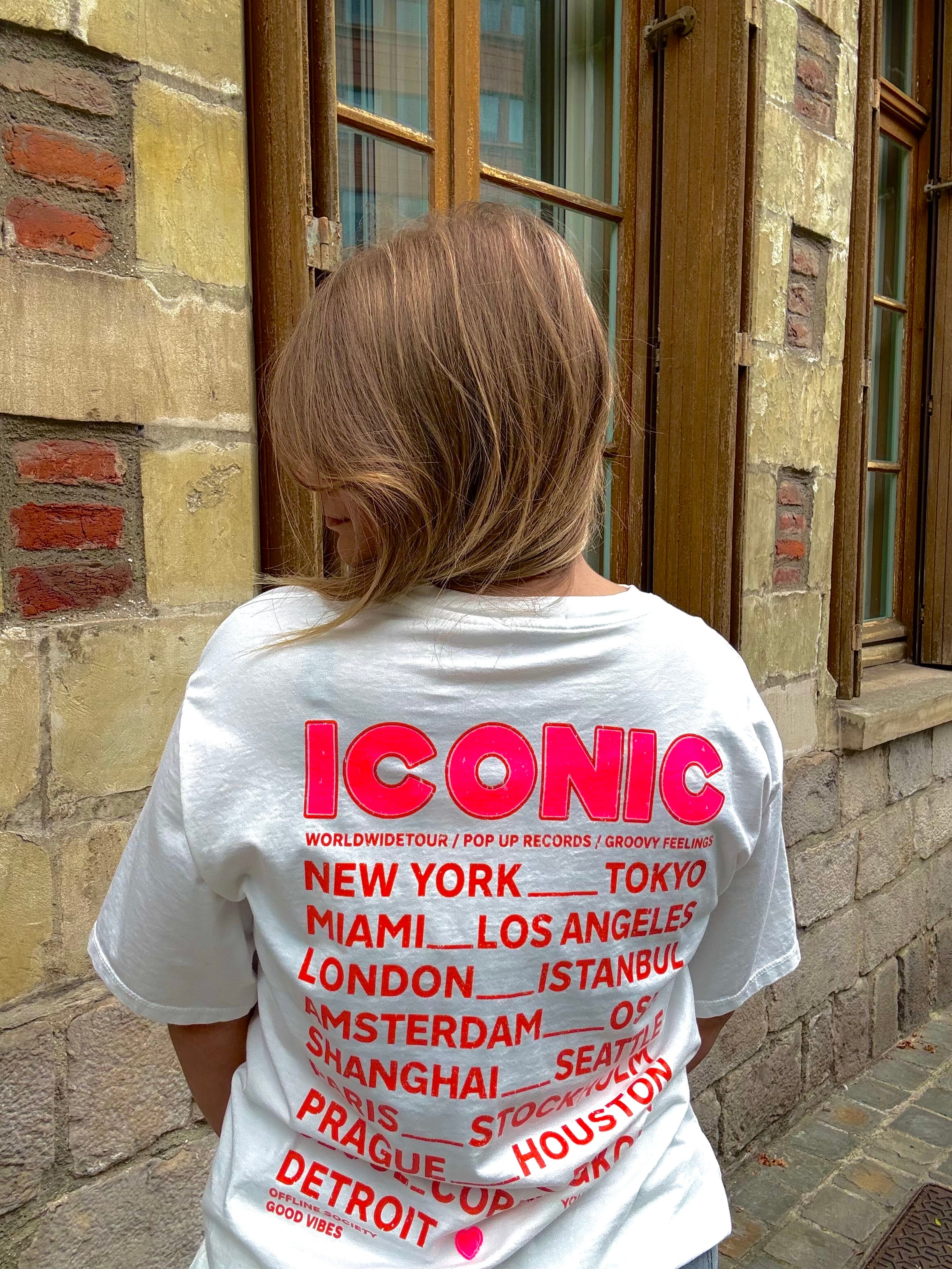 T-shirt Blanc ICONIC