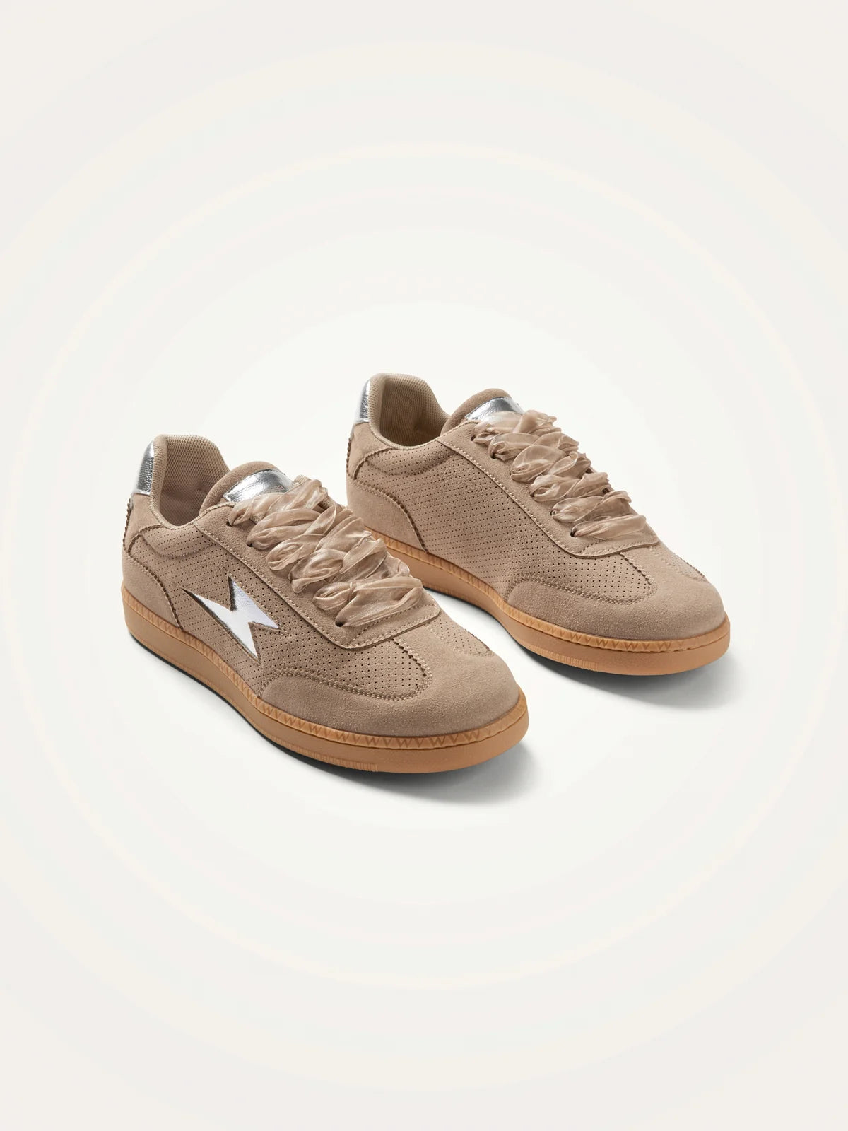 Baskets AURA Emblem taupe