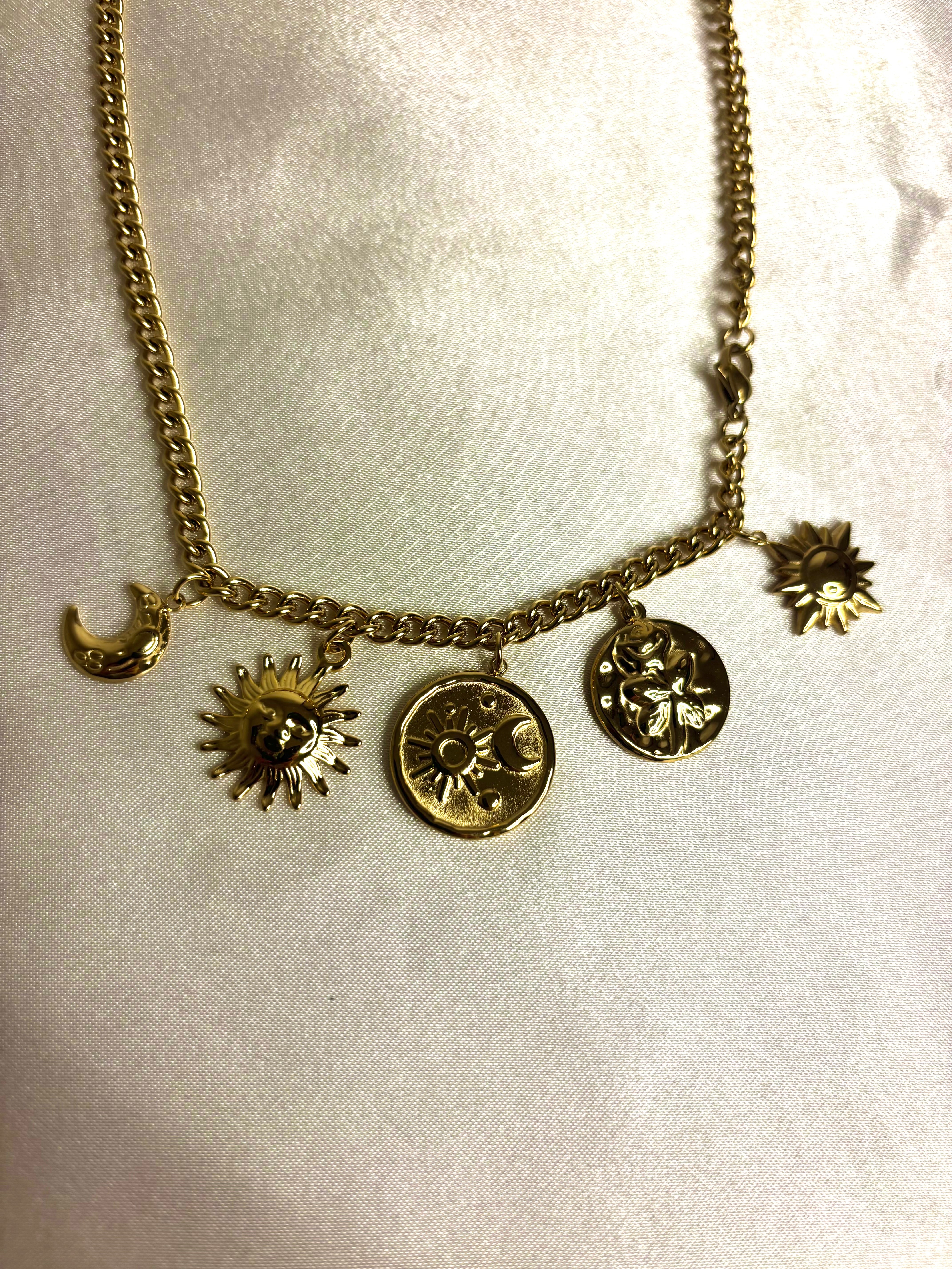 Collier lune&soleil