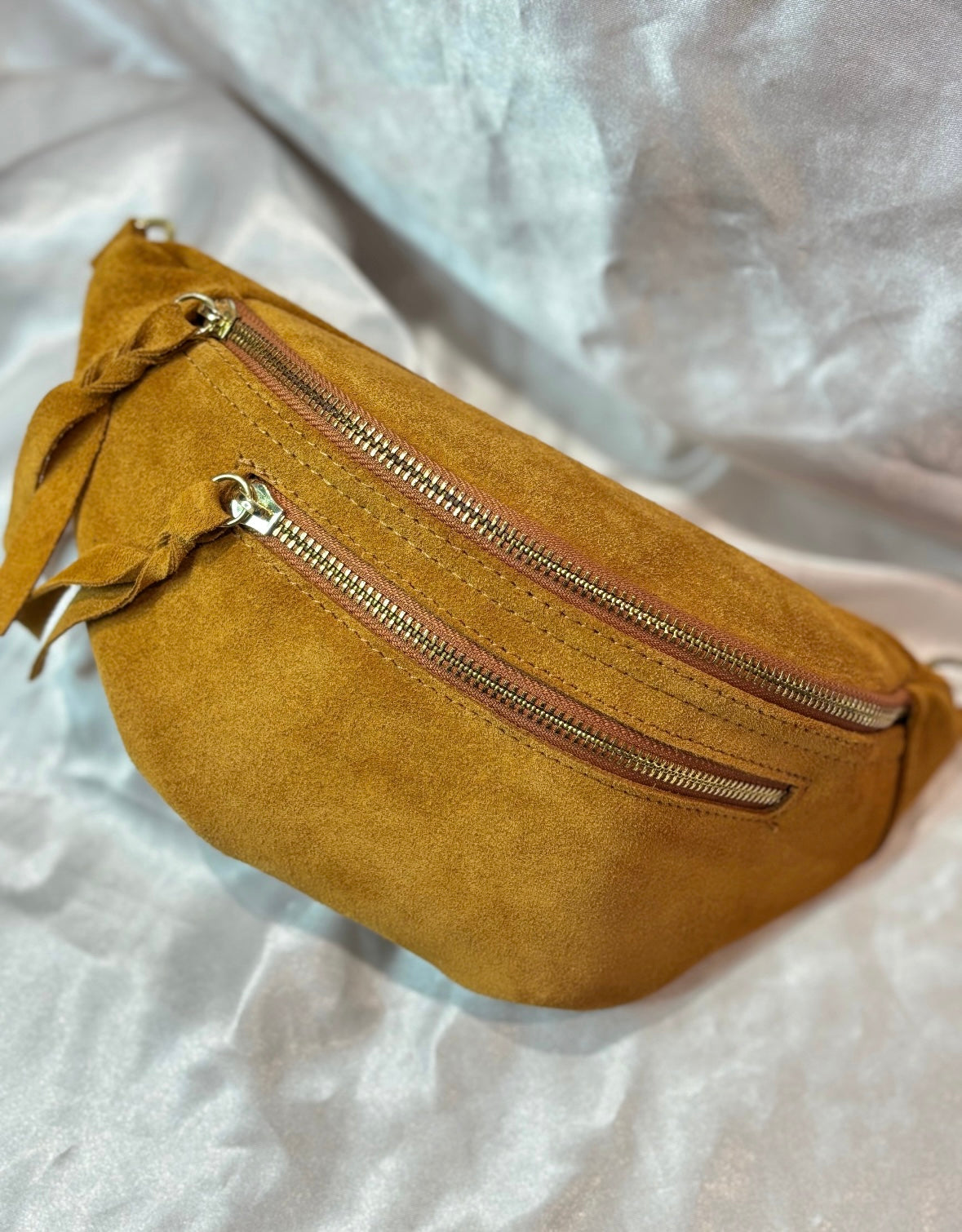 Sac banane Camel daim