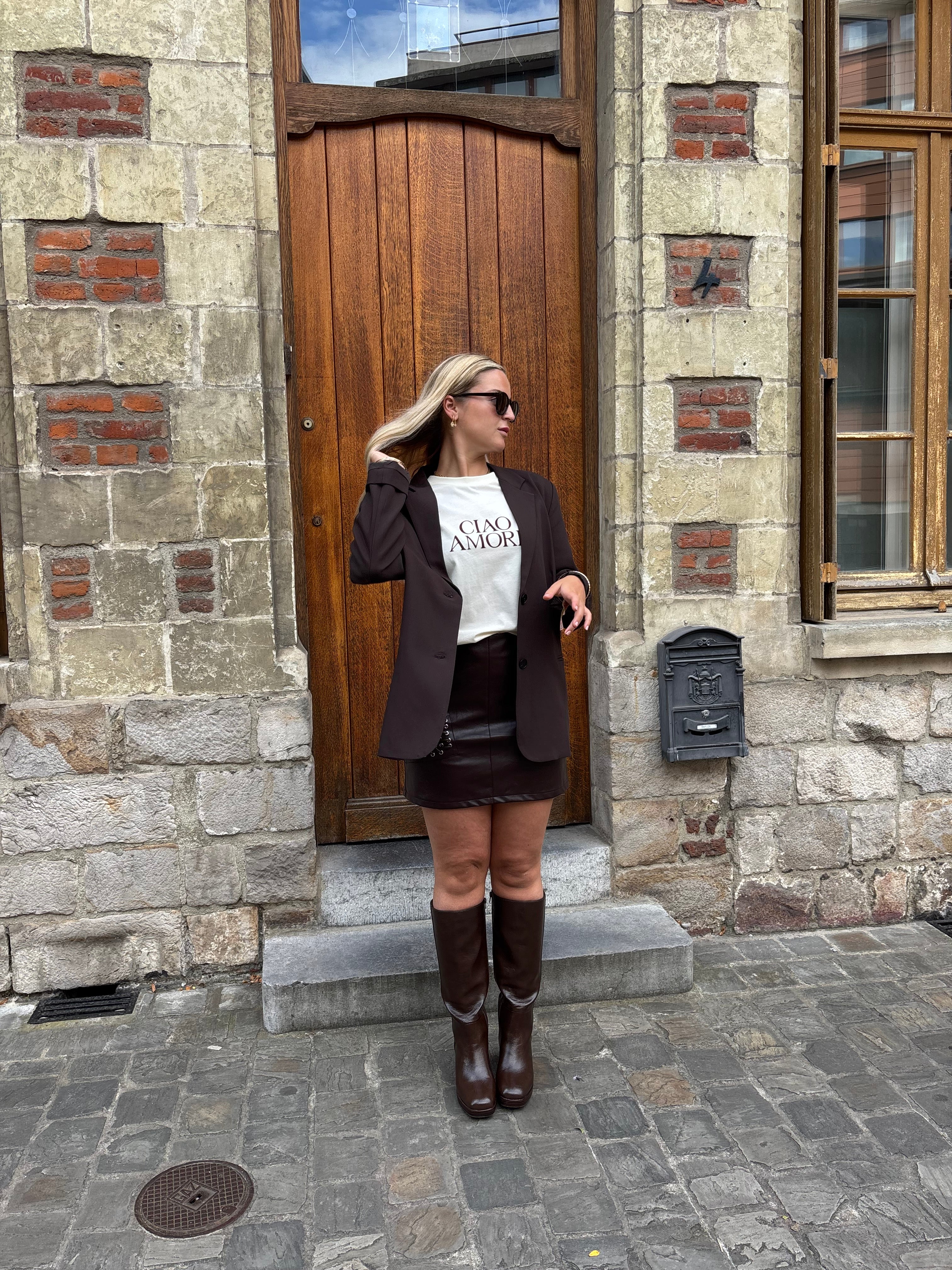 Jupe Marron Ambitieuse