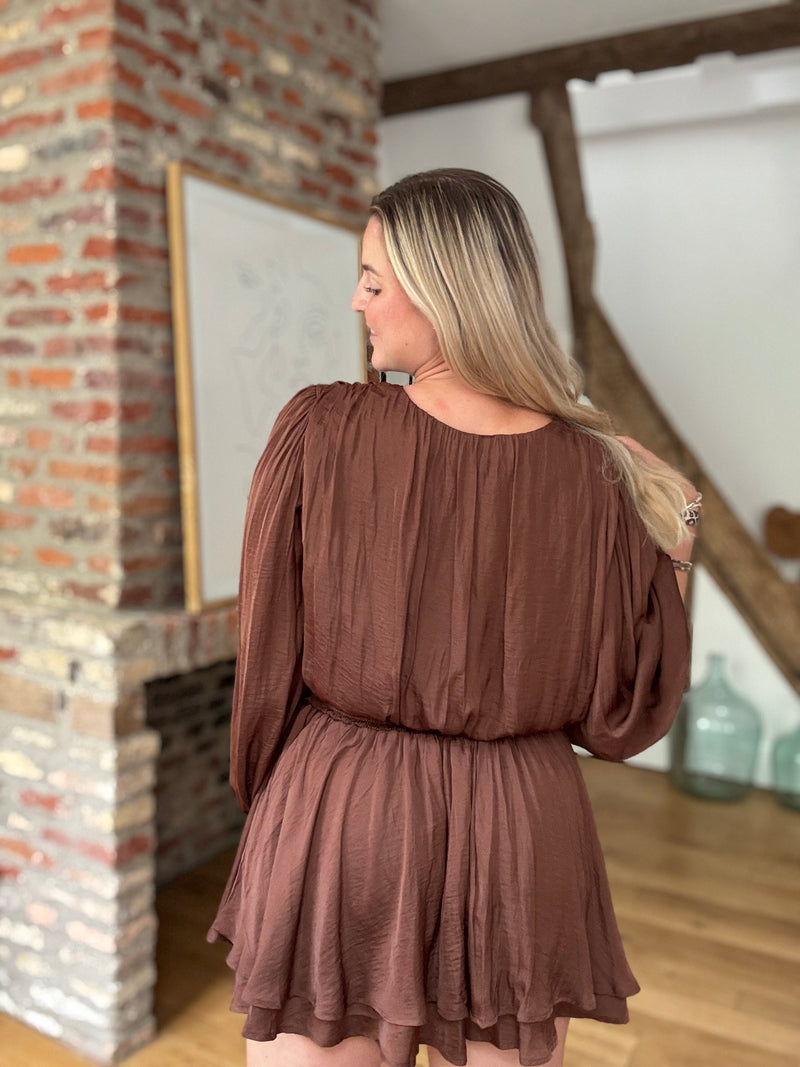 Robe AMOUR chocolat