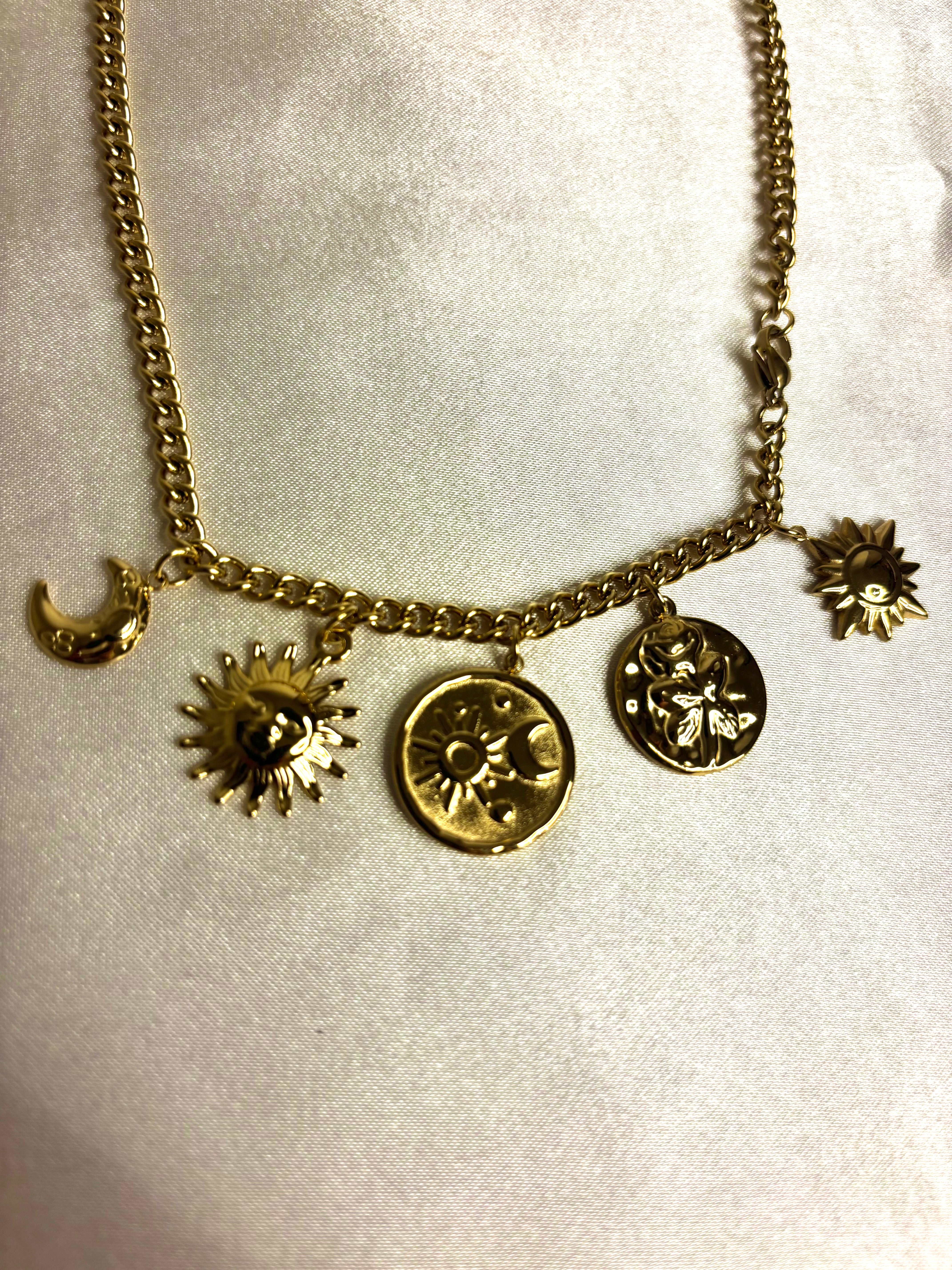 Collier lune&soleil