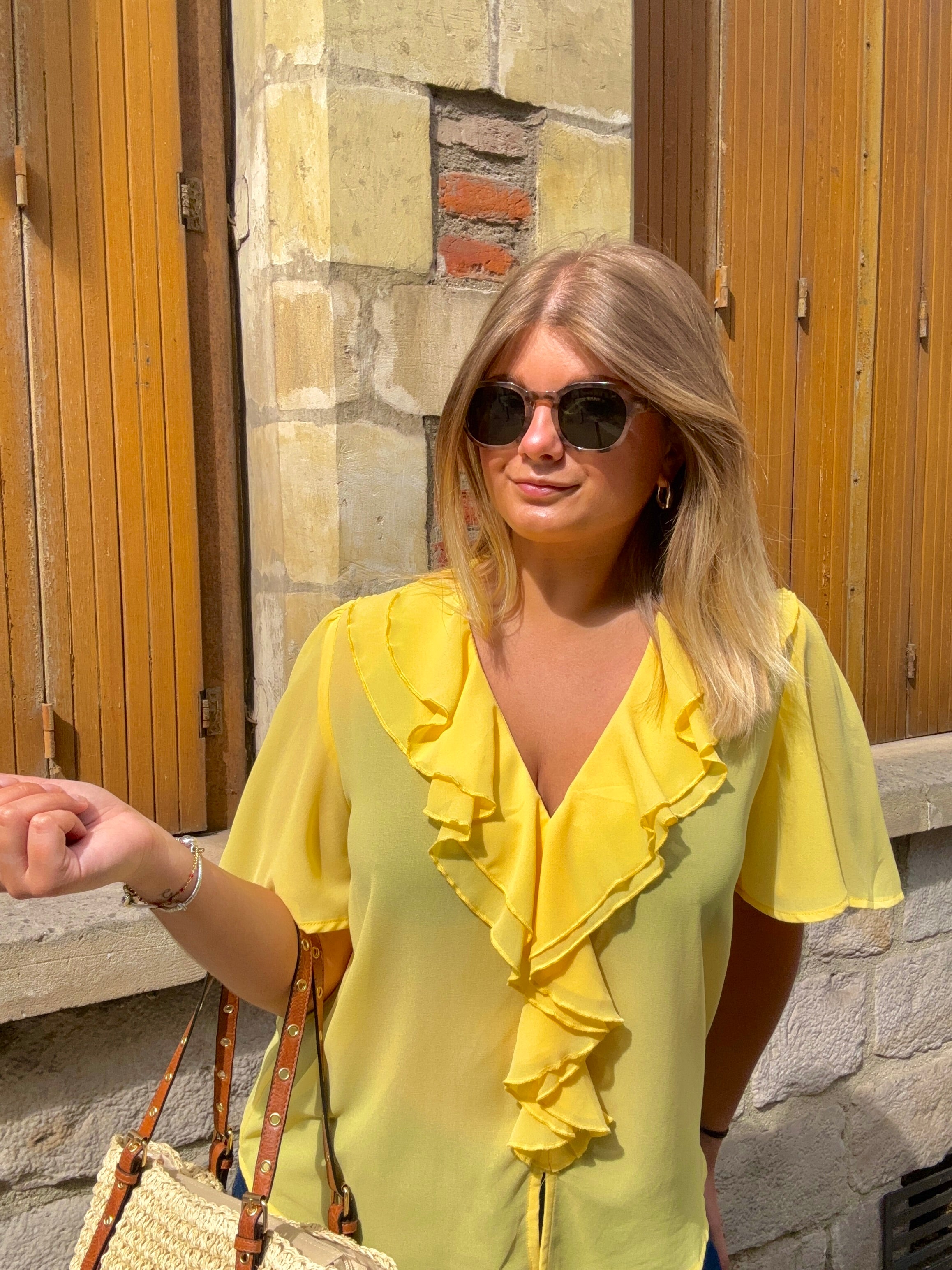 Top JAUNE FABULEUX