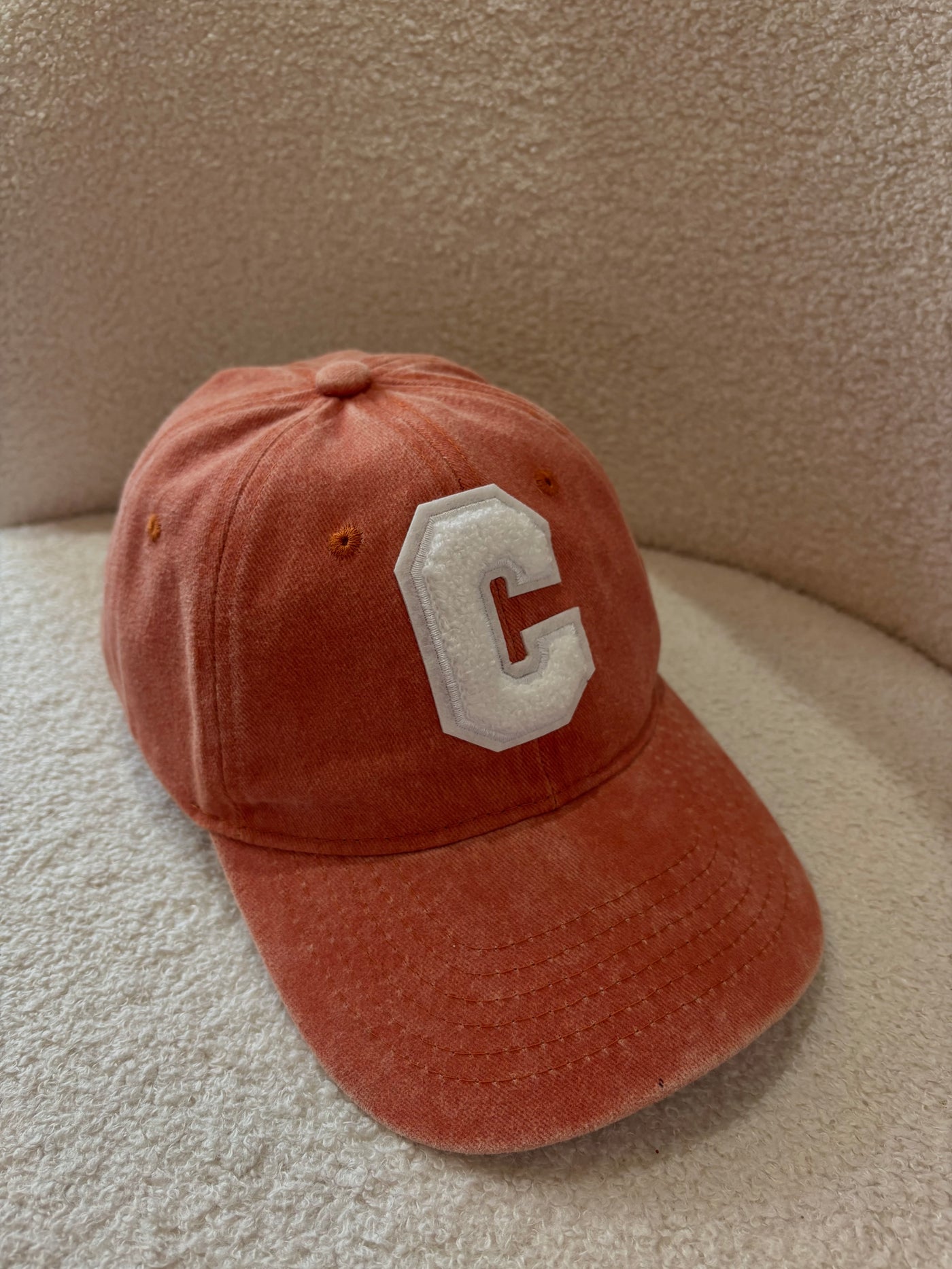 Casquette orange