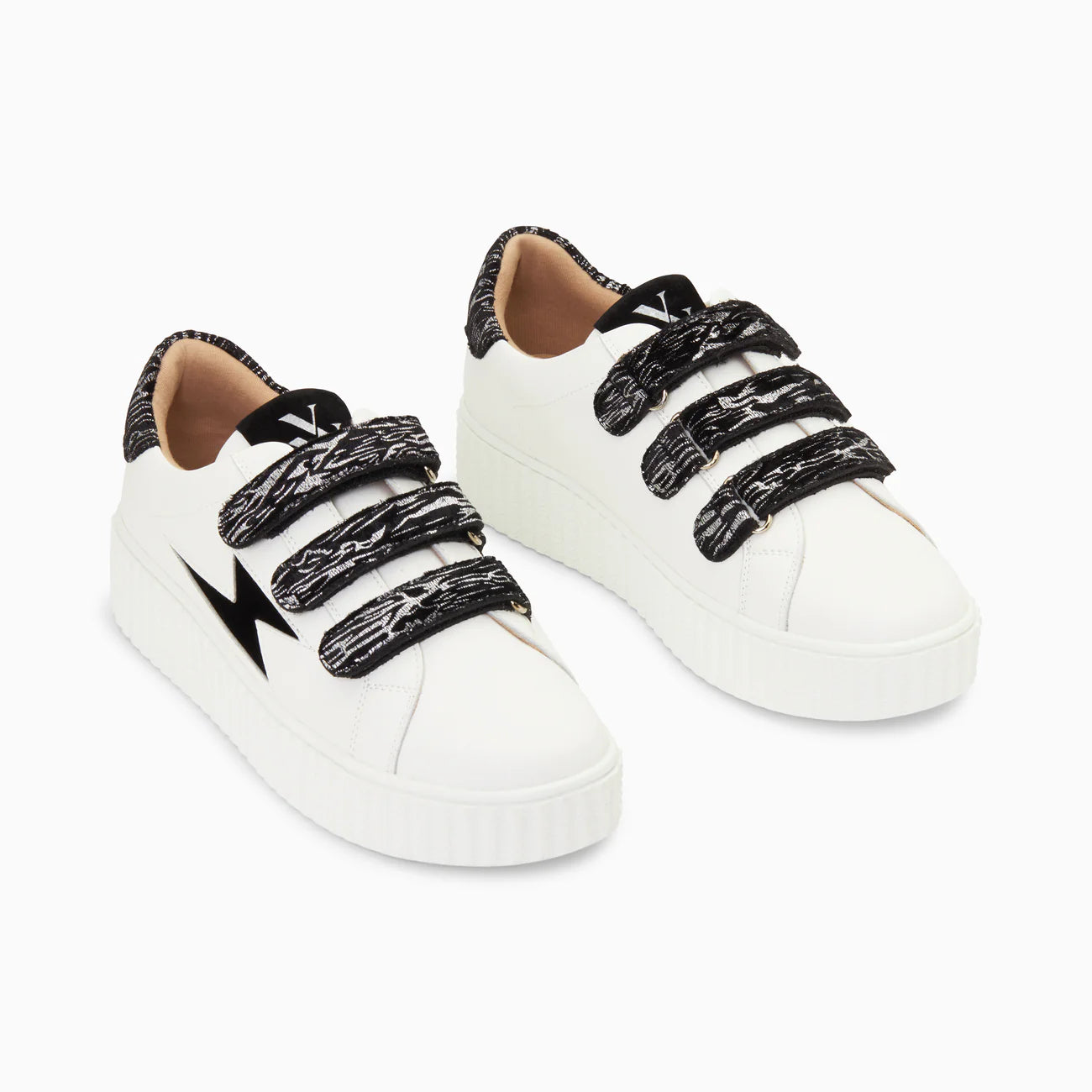 Baskets Noires Ingrid Vanessa WU