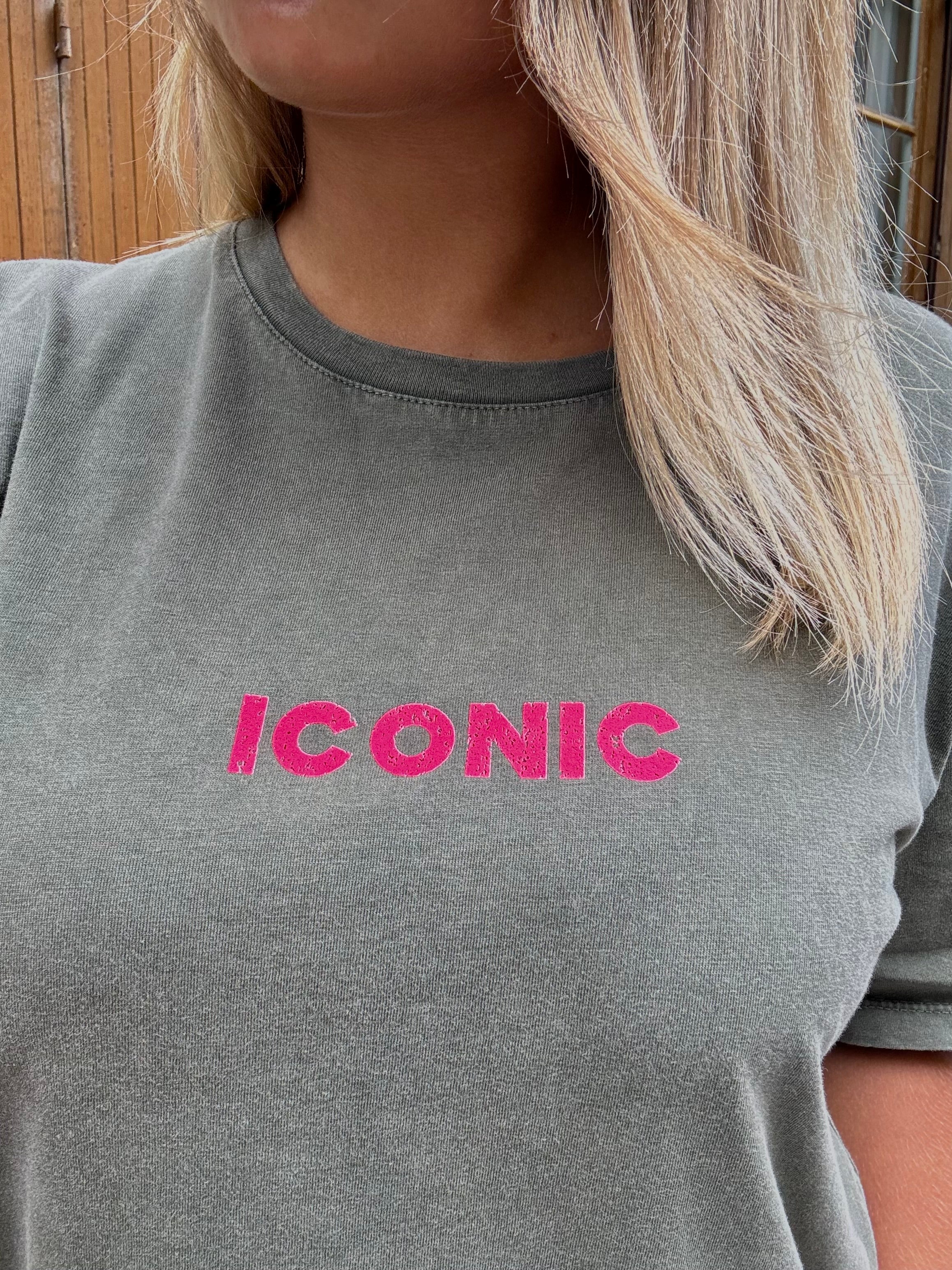 T-shirt Kaki ICONIC