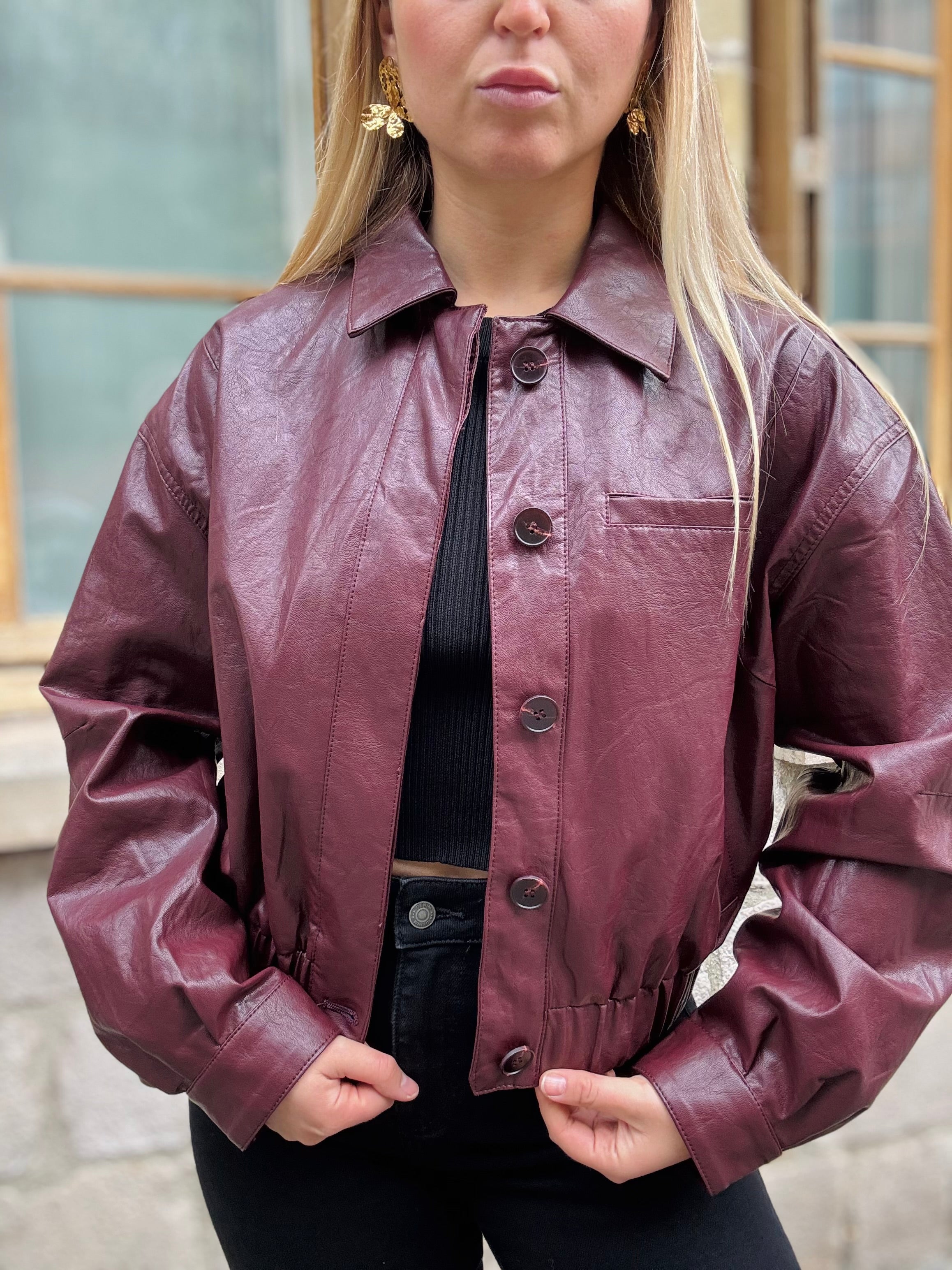 Veste Bordeaux Remarquable