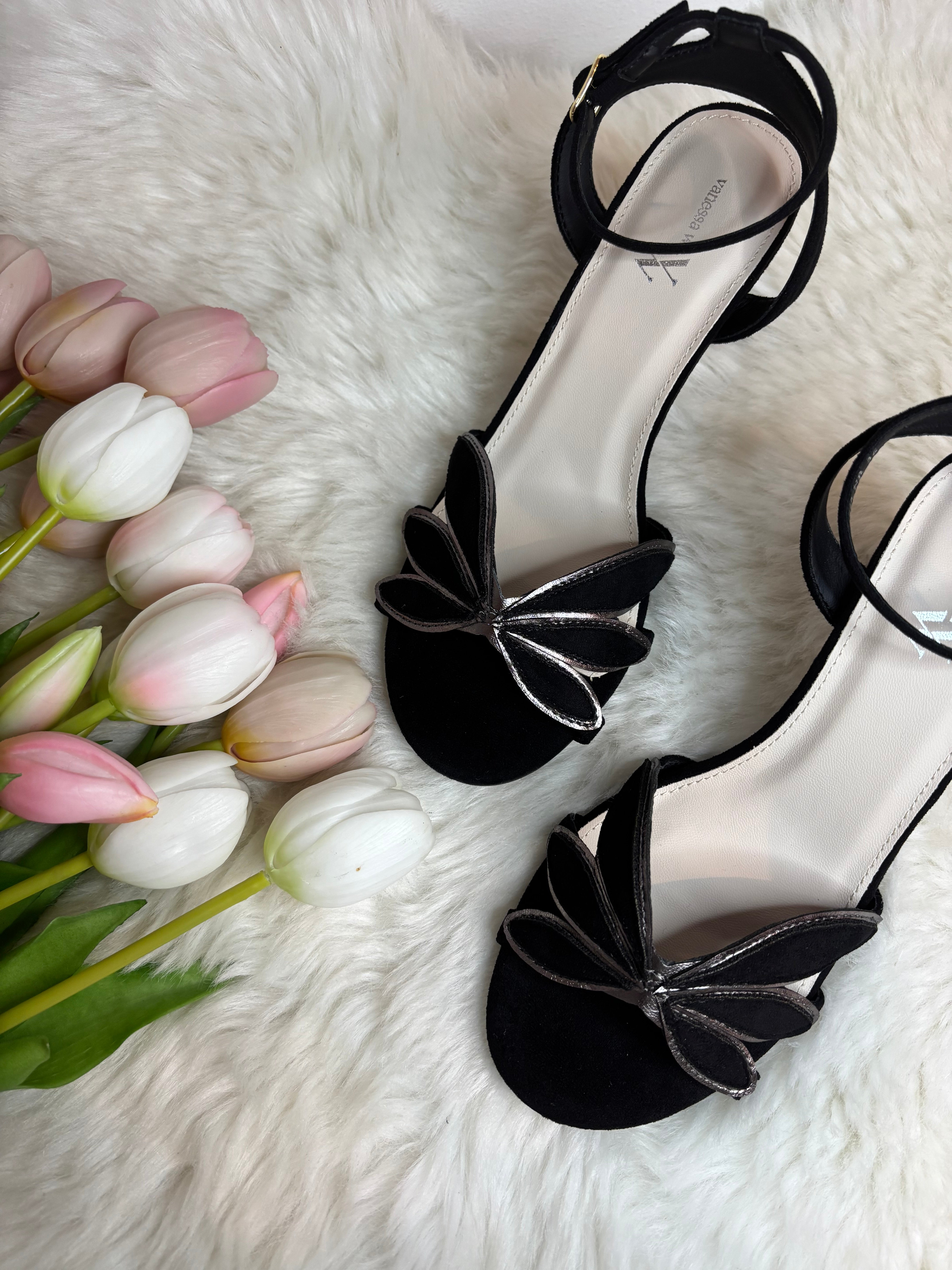 Sandales à talon Aveline noires