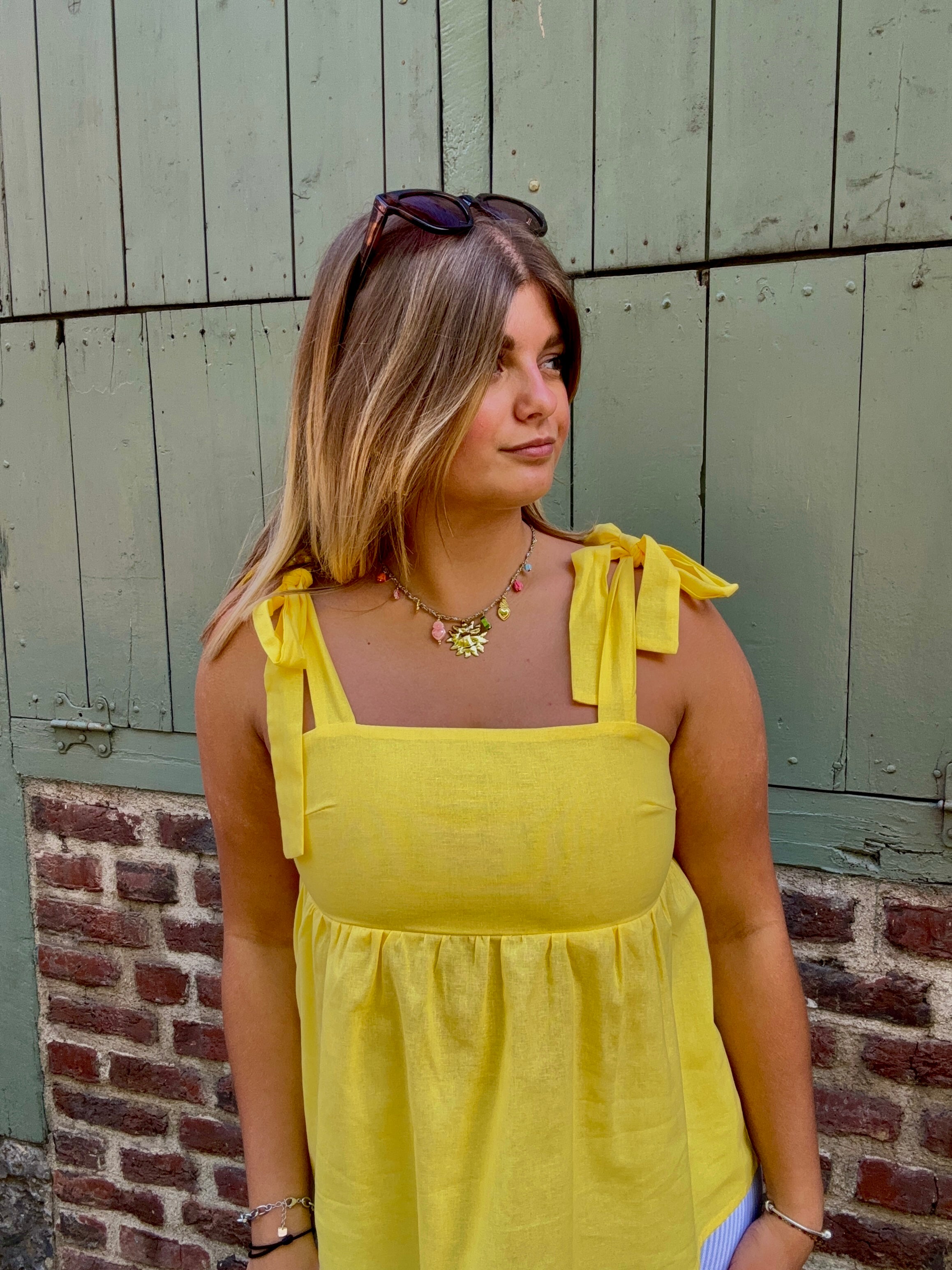 Top JAUNE ISADA