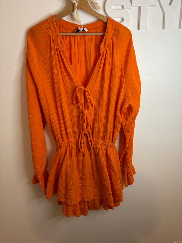 Combi-short orange