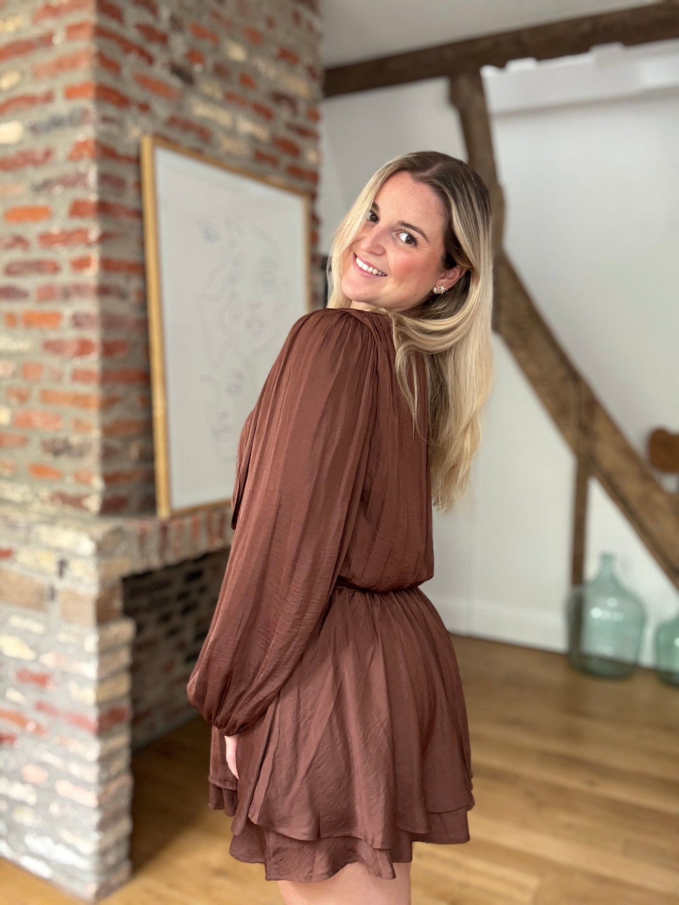 Robe AMOUR chocolat