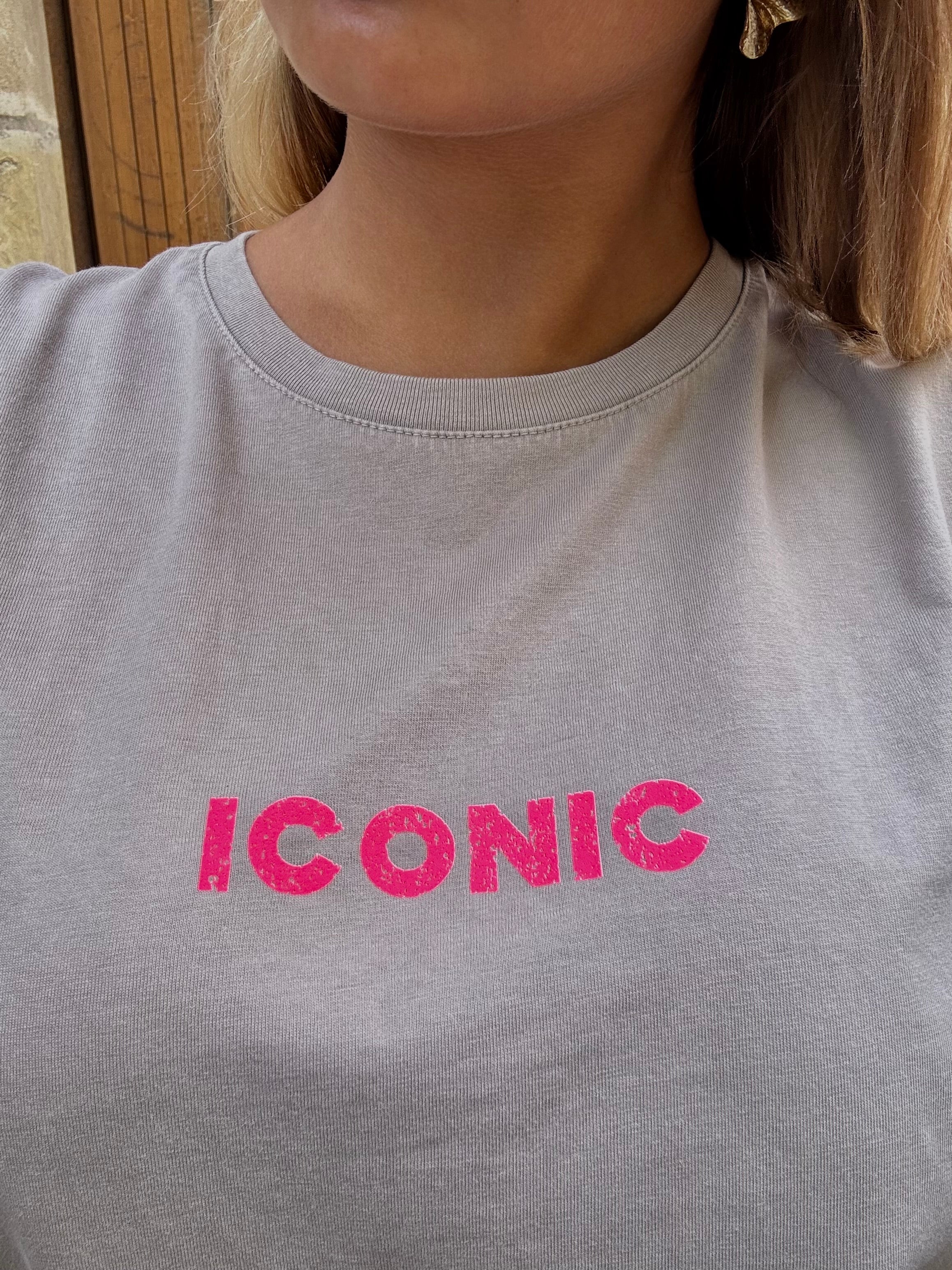 T-shirt Beige ICONIC