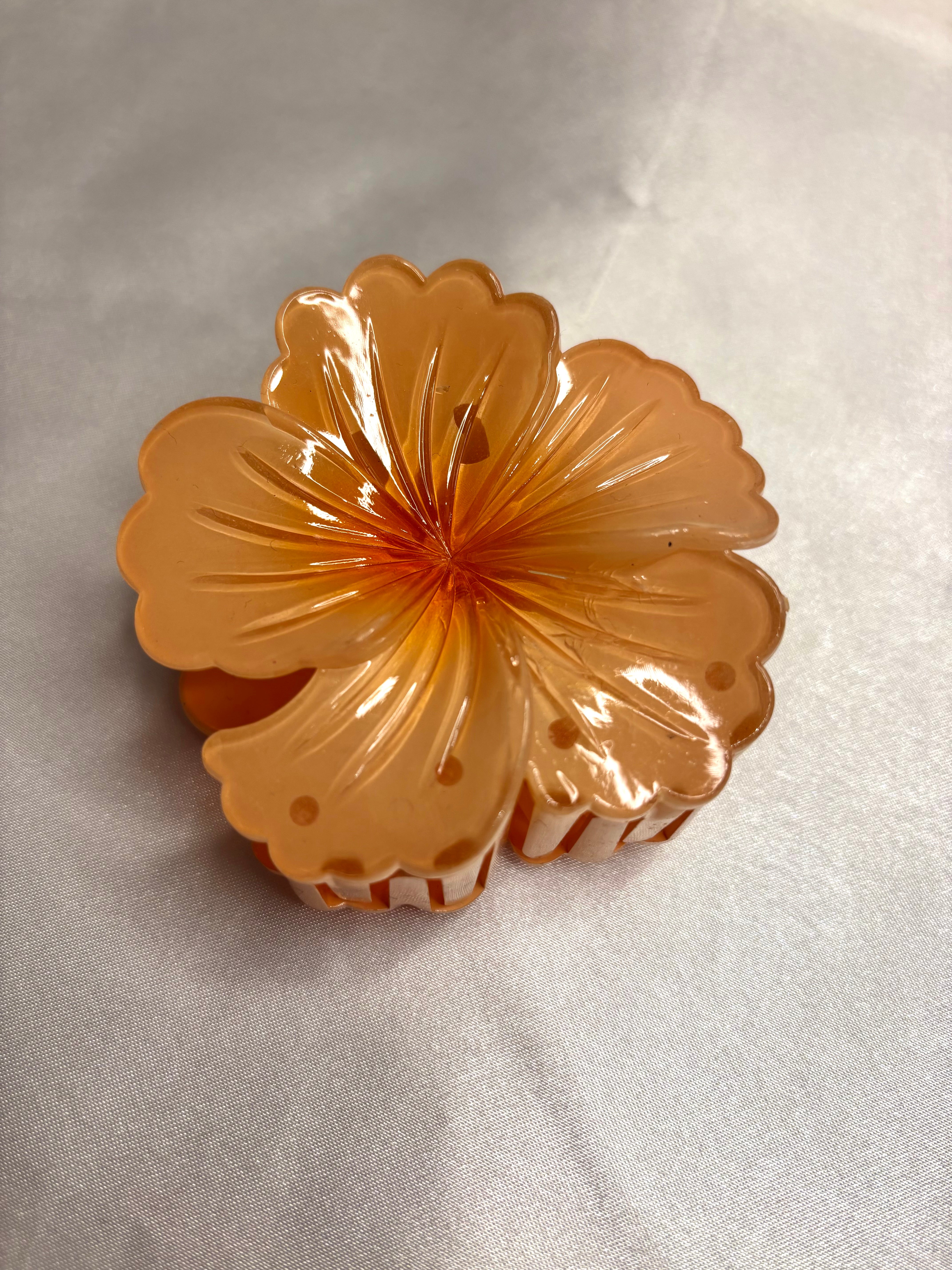 Pince à fleurs orange