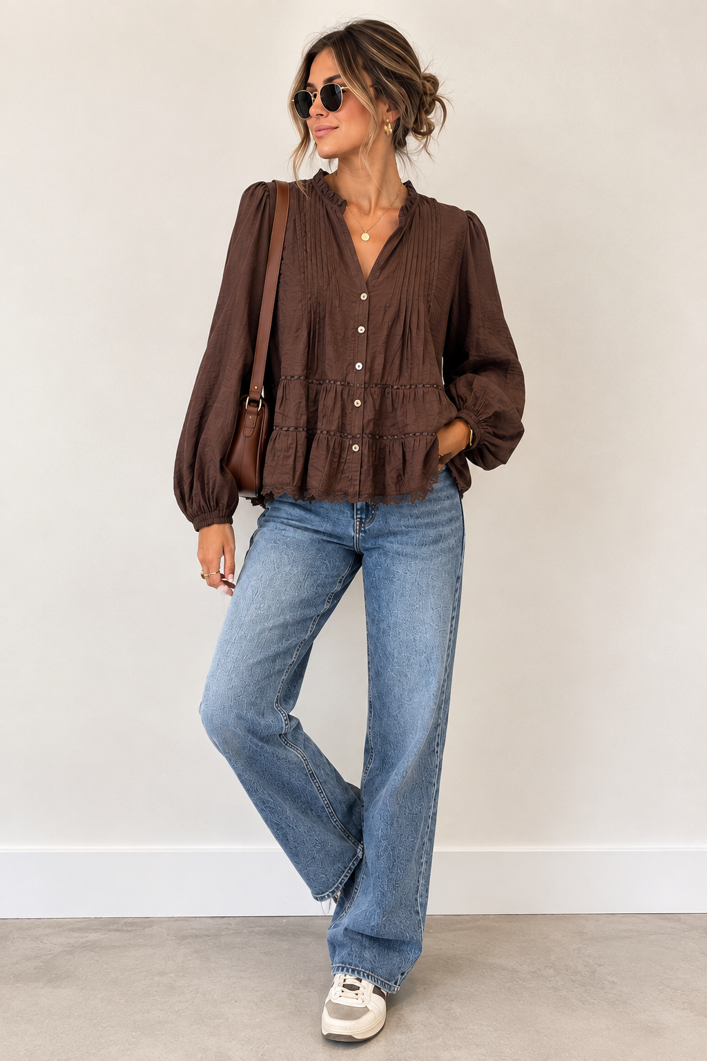 Blouse ORIGINALE chocolat