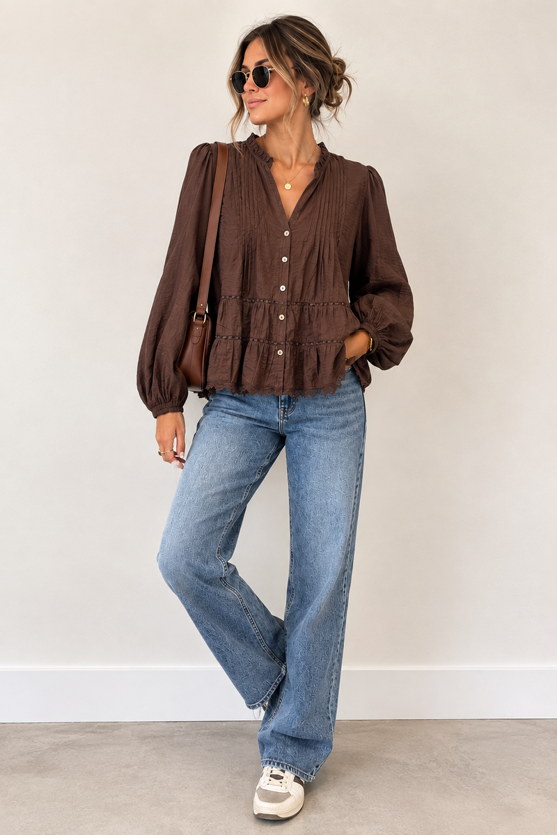 Blouse ORIGINALE chocolat