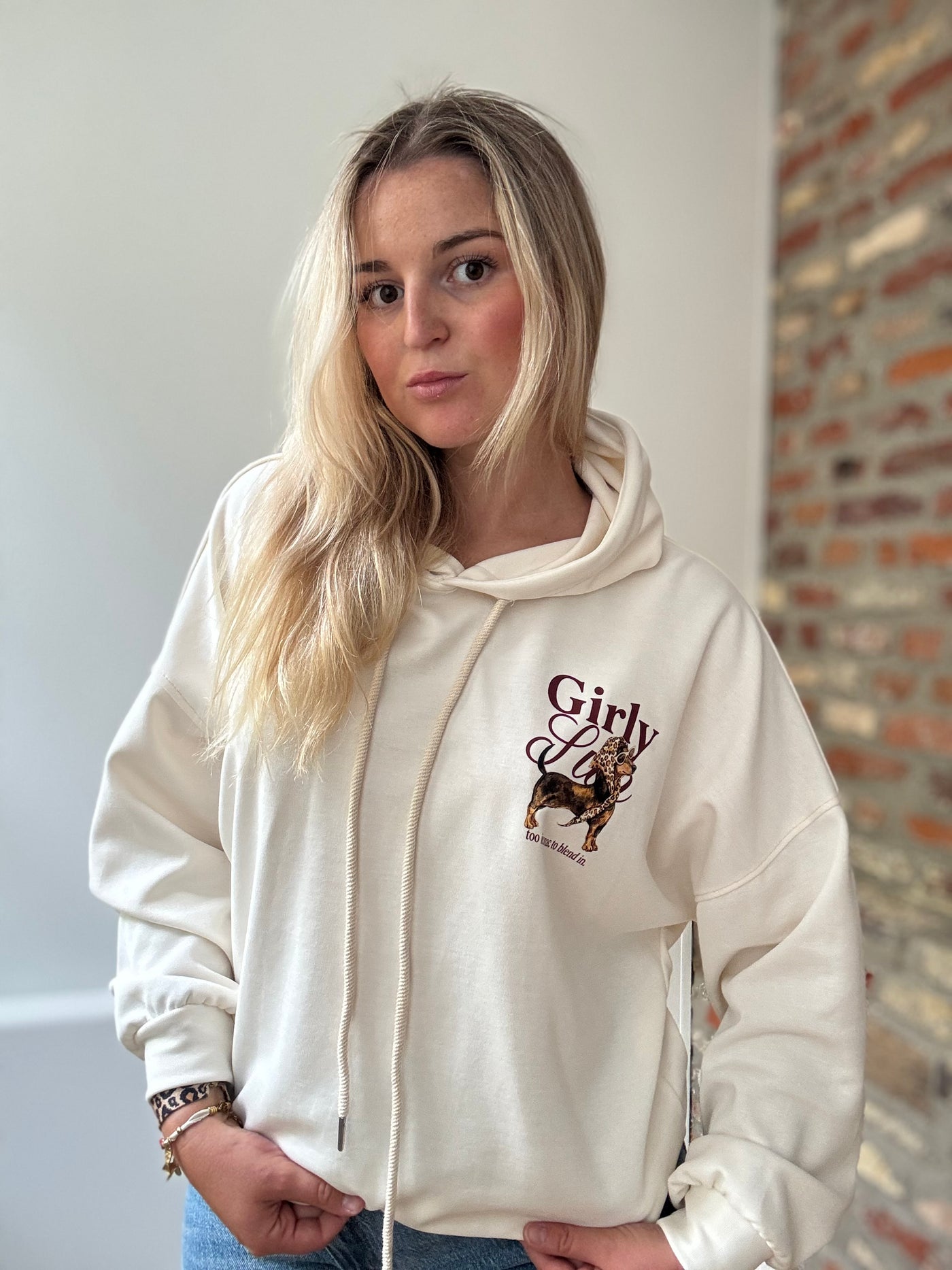 Sweat TECKEL écru