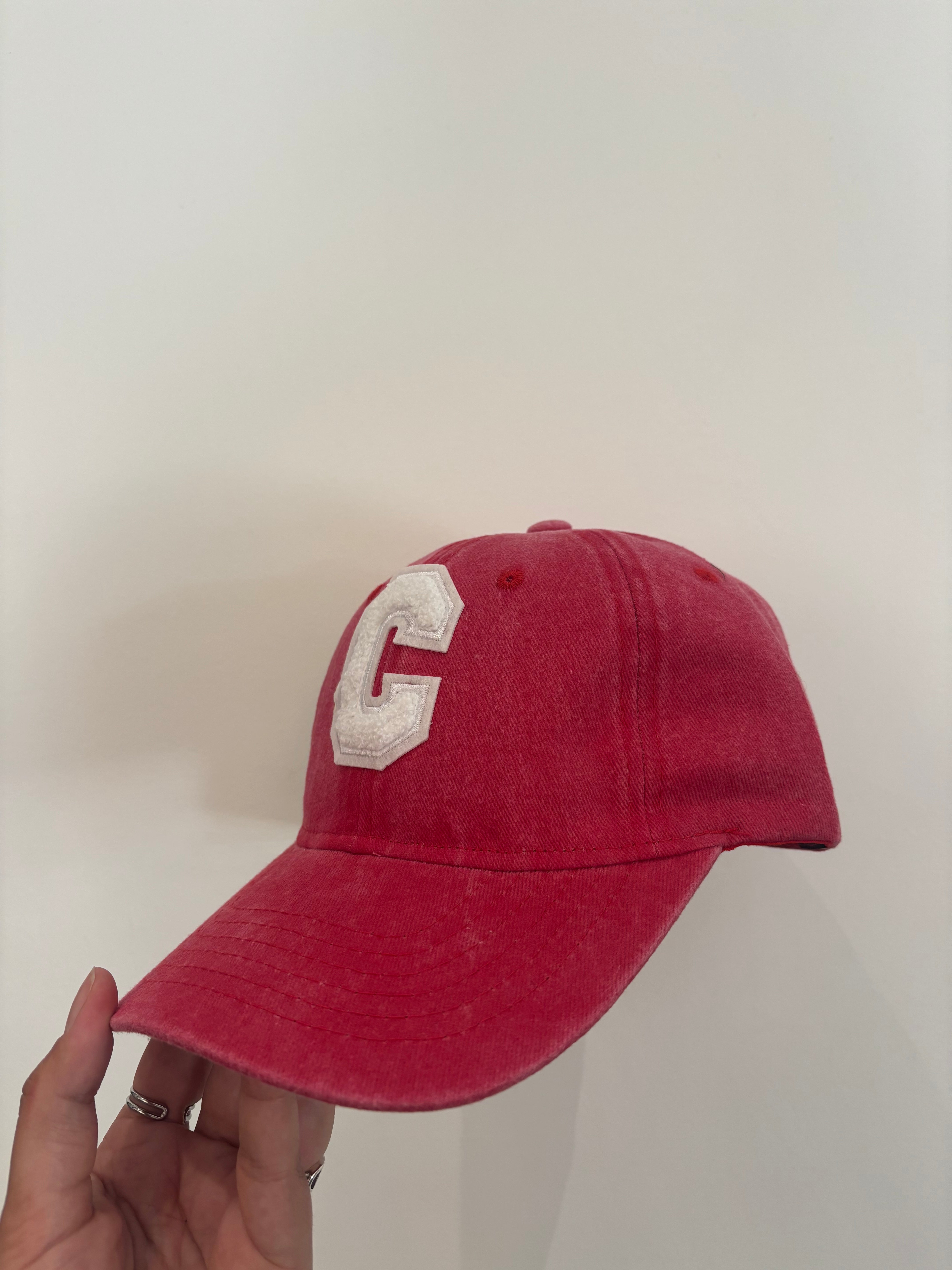 Casquette rouge CELINE