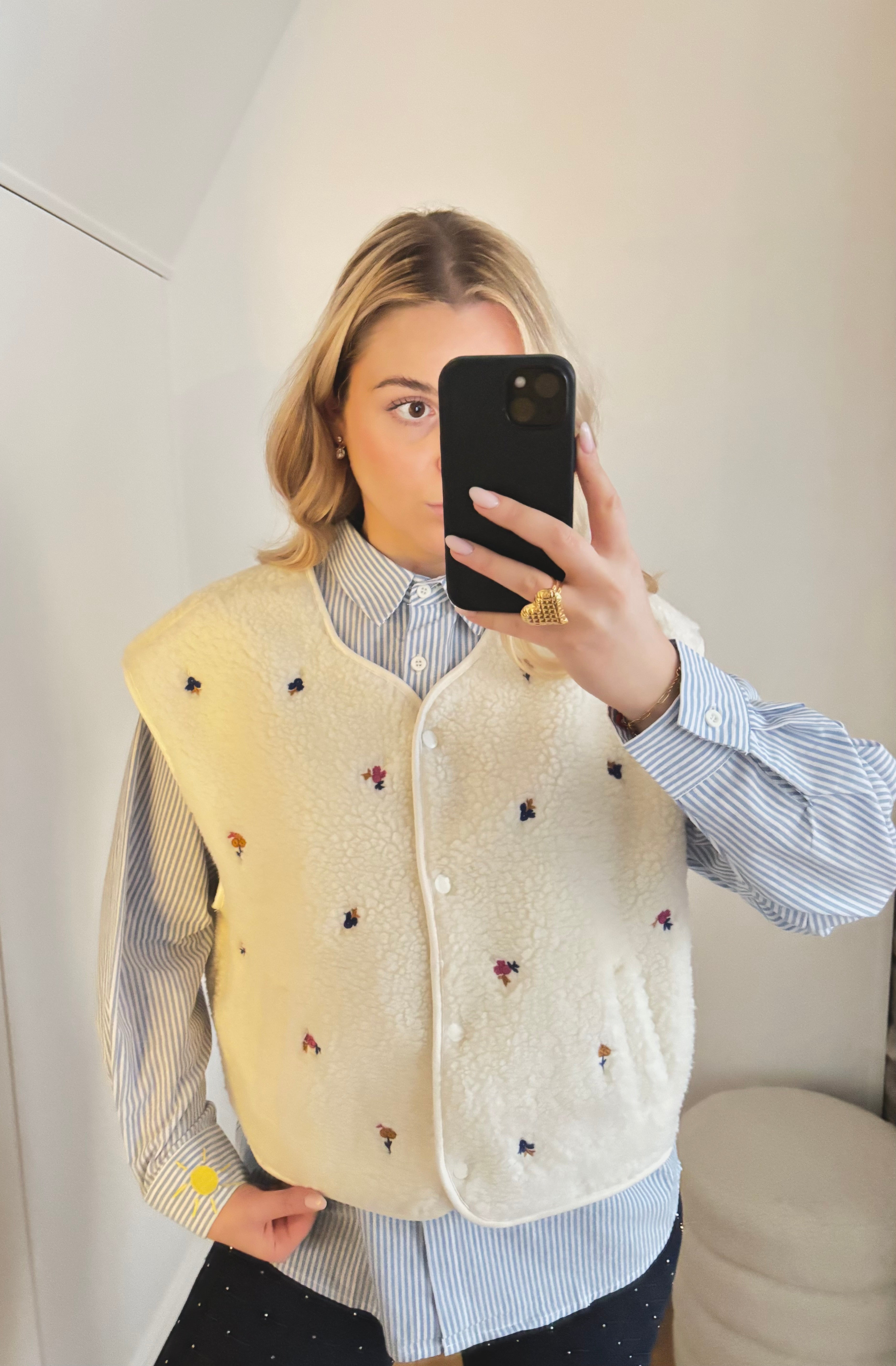 Veste sans manches réconfortante