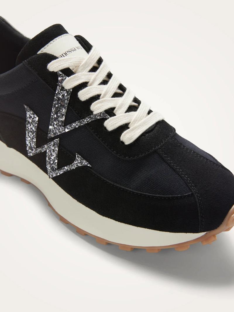 Baskets FLOWS INITIALS noir