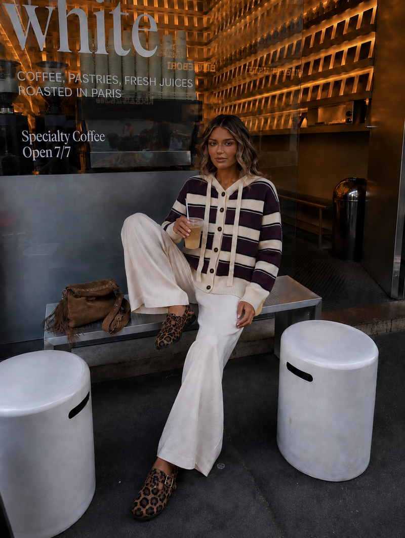 Gilet DOUX Bordeaux