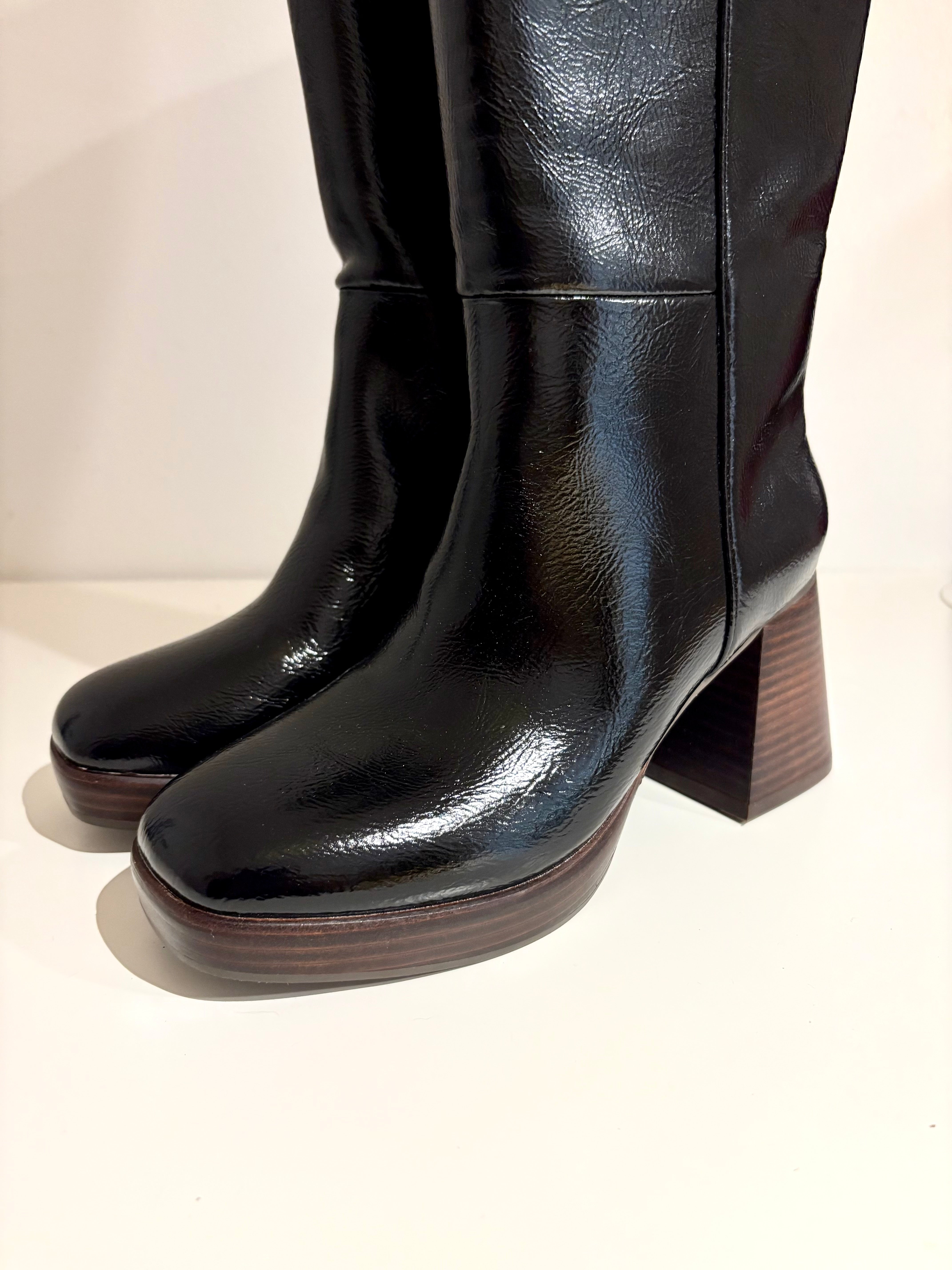 Bottes noires Audrey Vanessa Wu