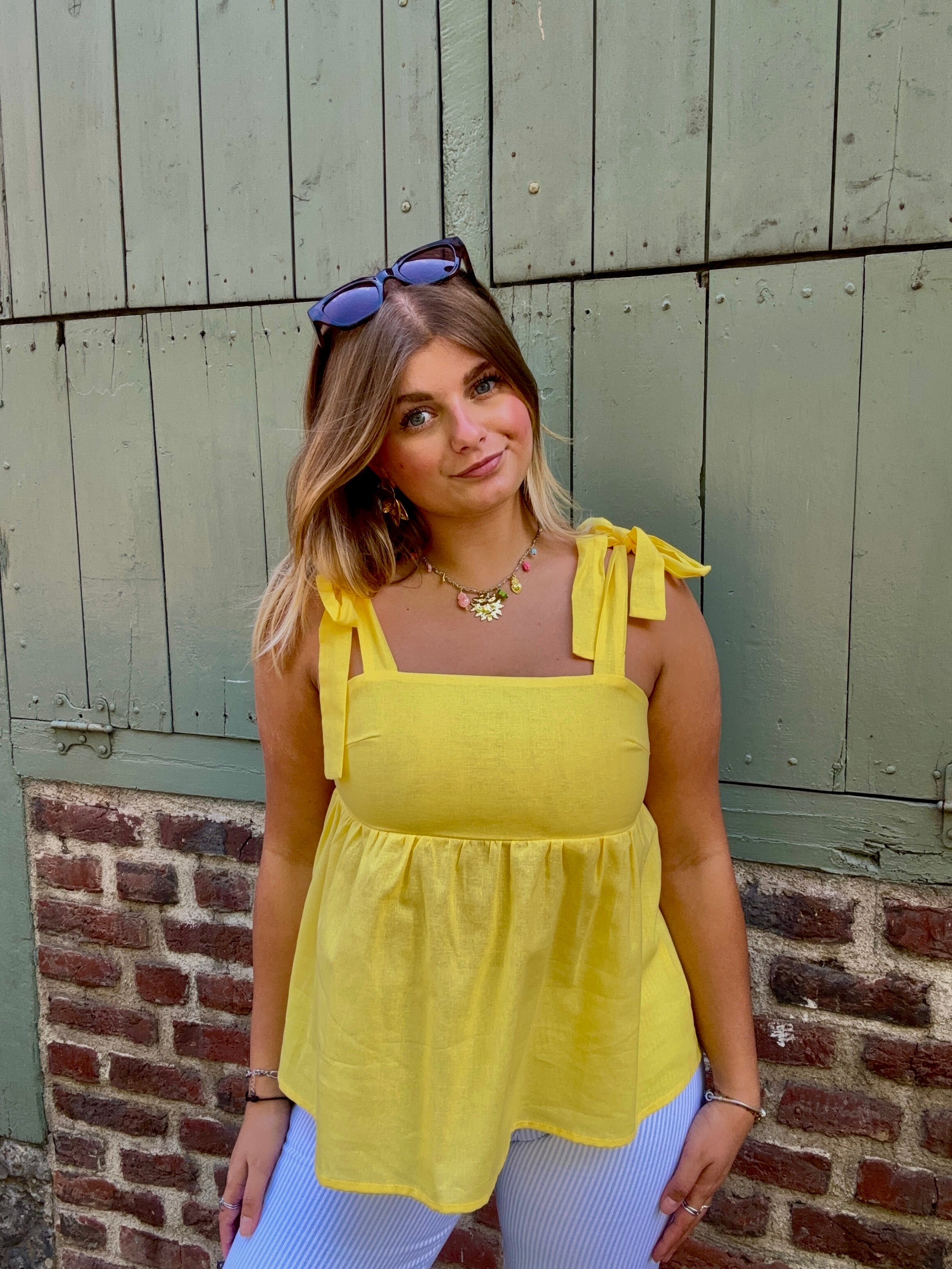 Top JAUNE ISADA