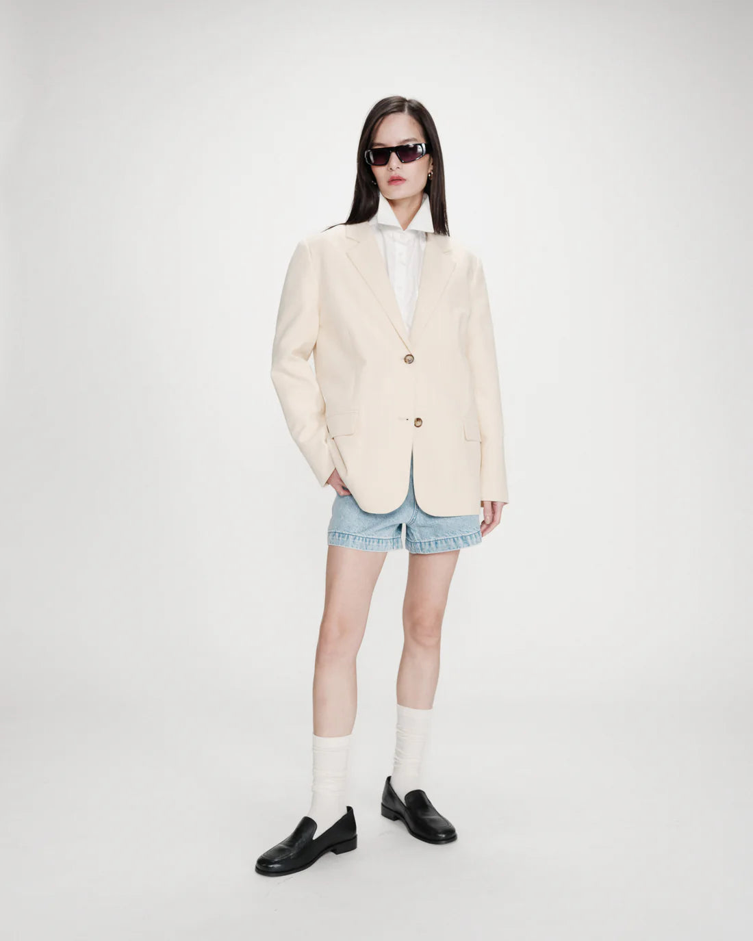 Blazer vanille Velvet