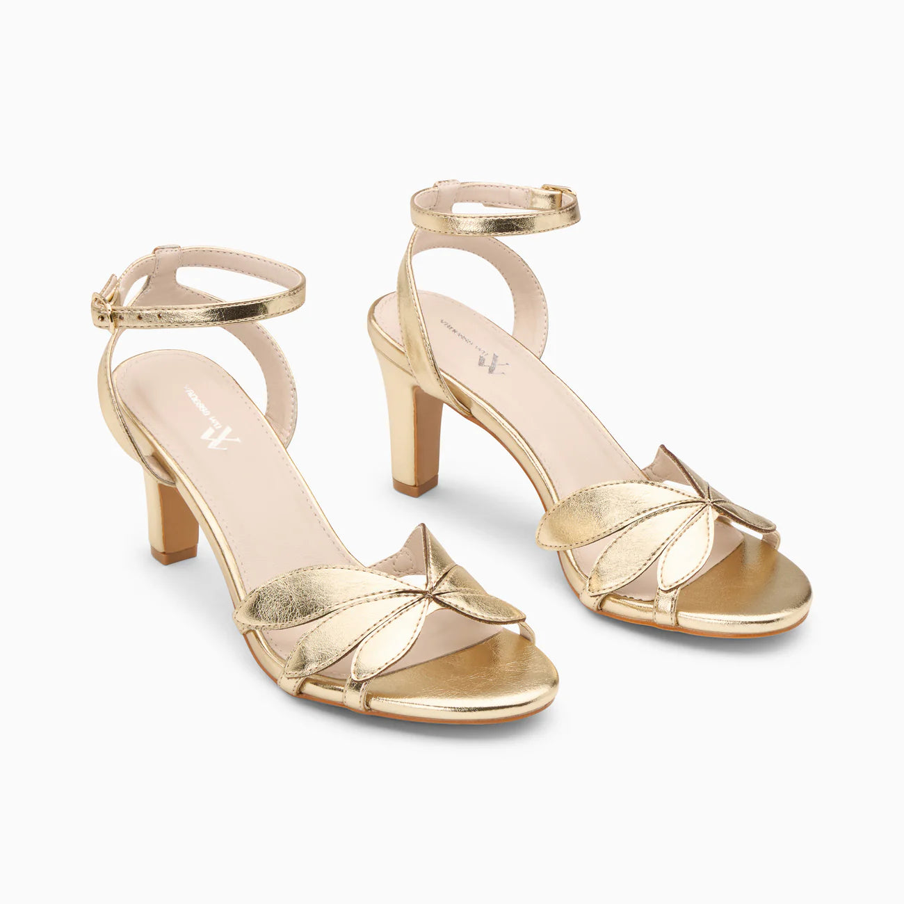 Sandales à talon Aveline Or