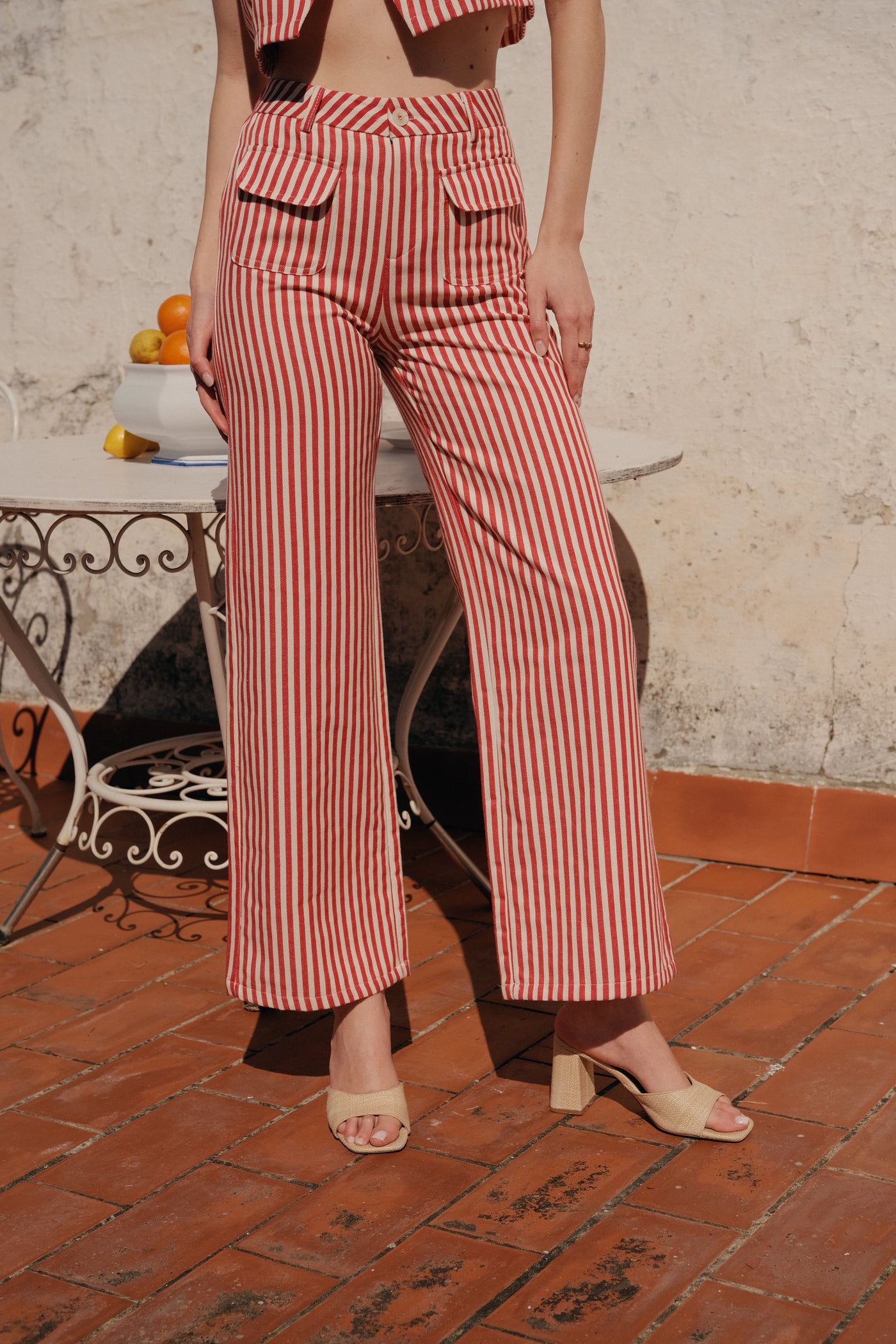 Pantalon audacieux