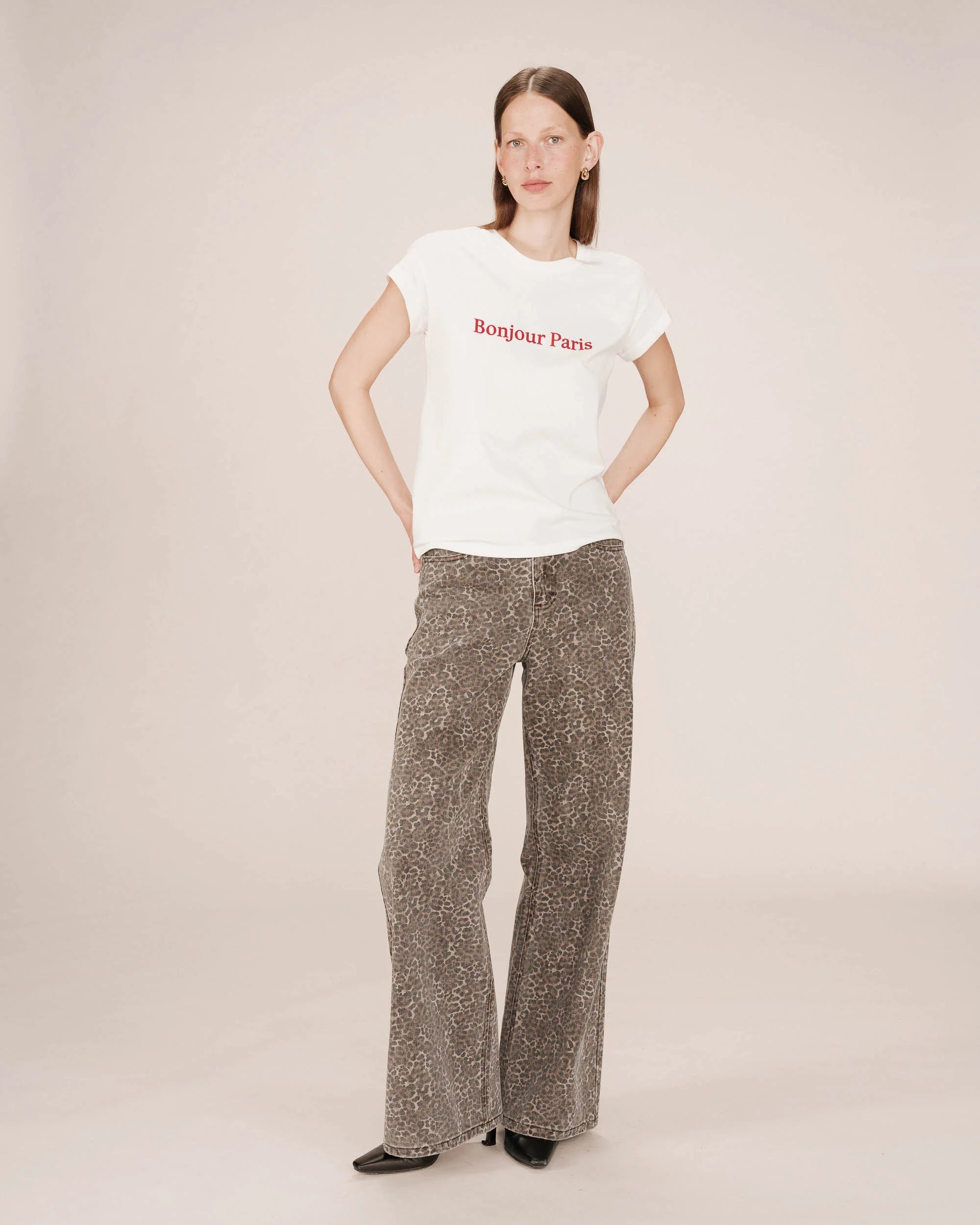 T-shirt blanc Sorentino