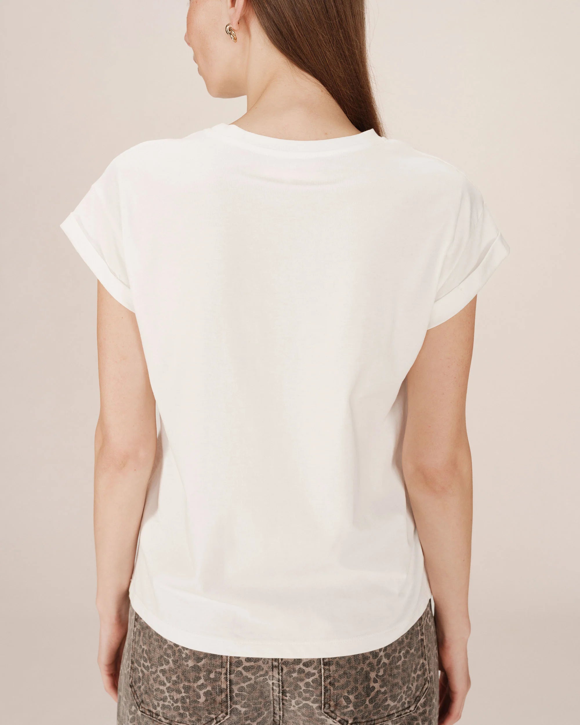 T-shirt blanc Sorentino