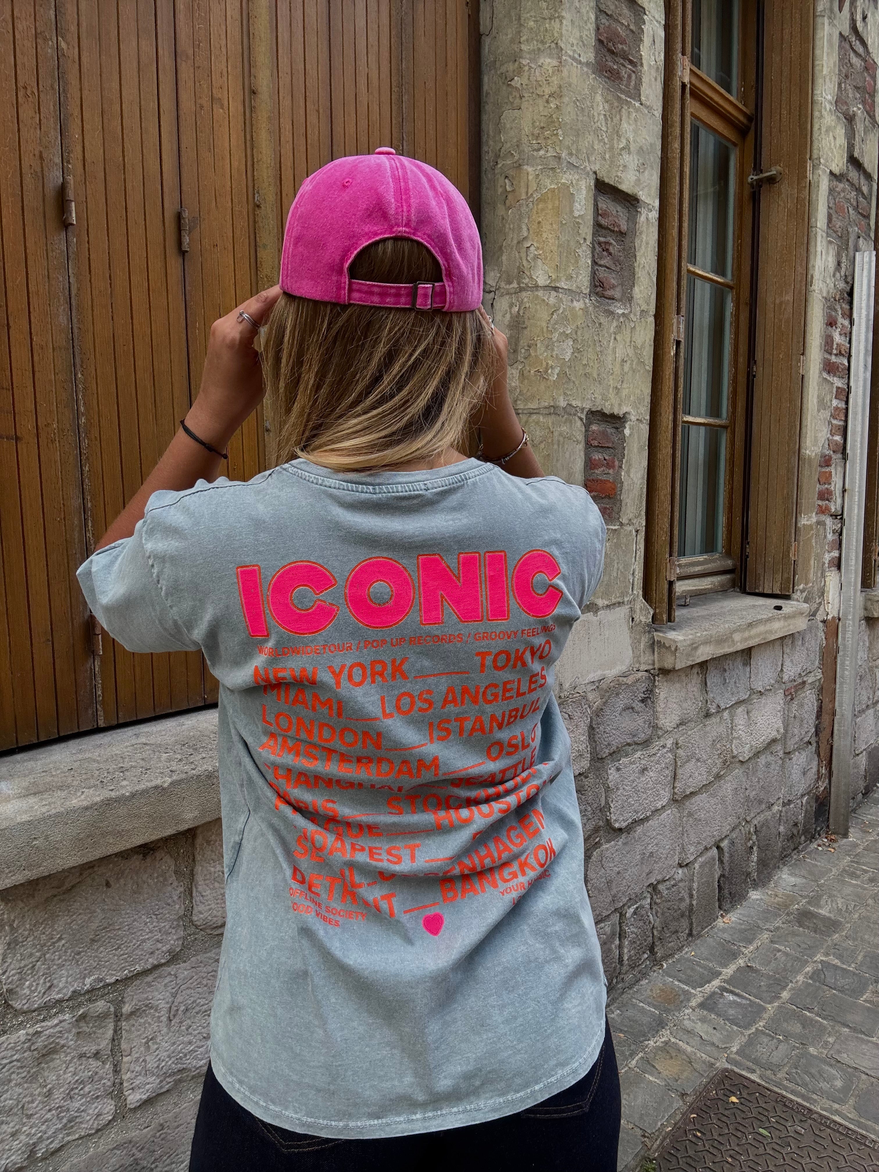 T-shirt Gris ICONIC