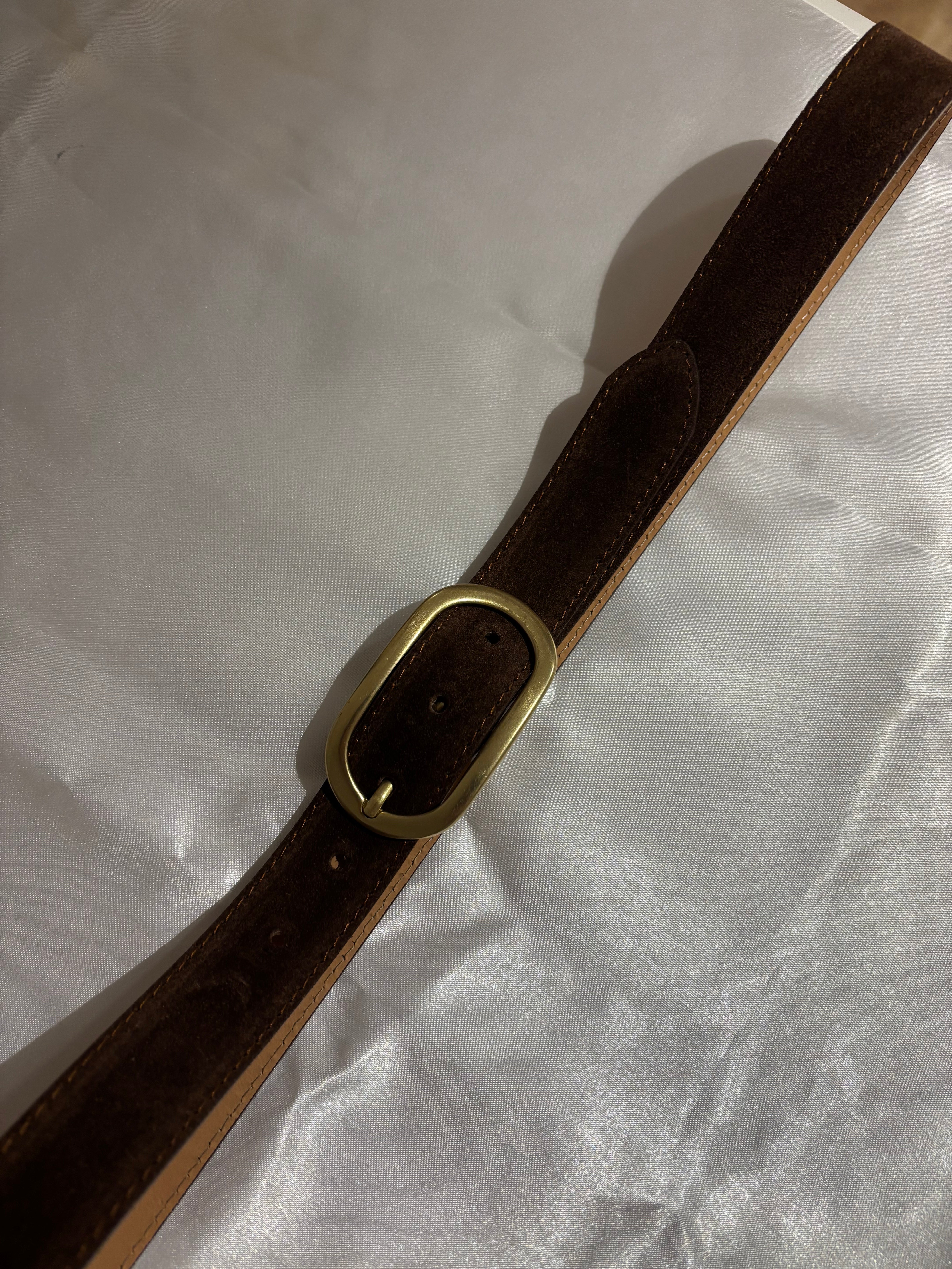 Ceinture MARRON DAIM FAVORIS