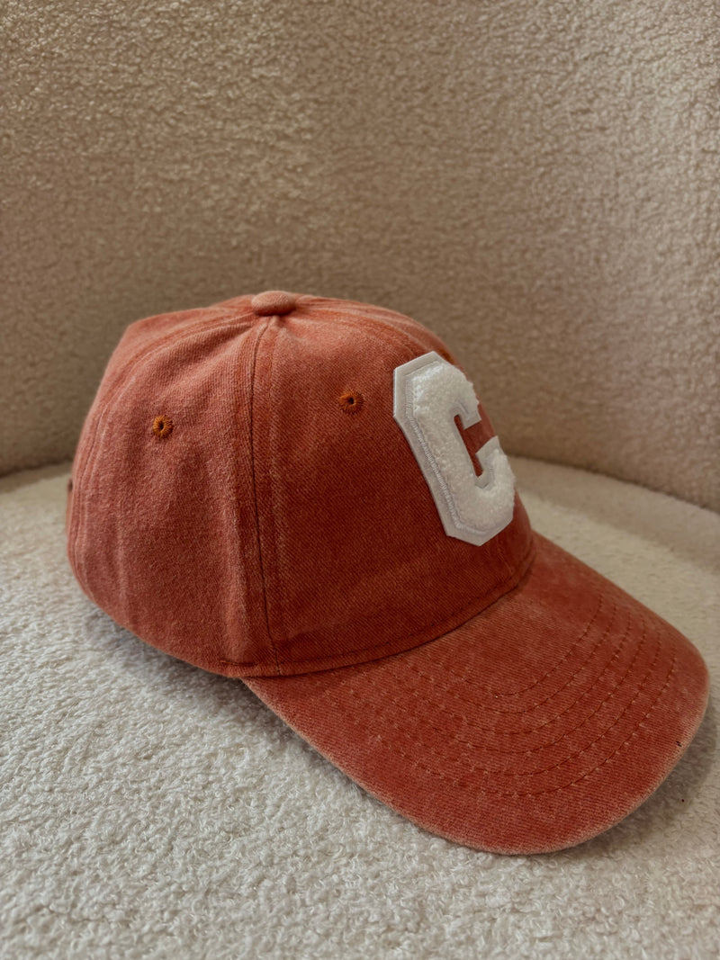 Casquette orange