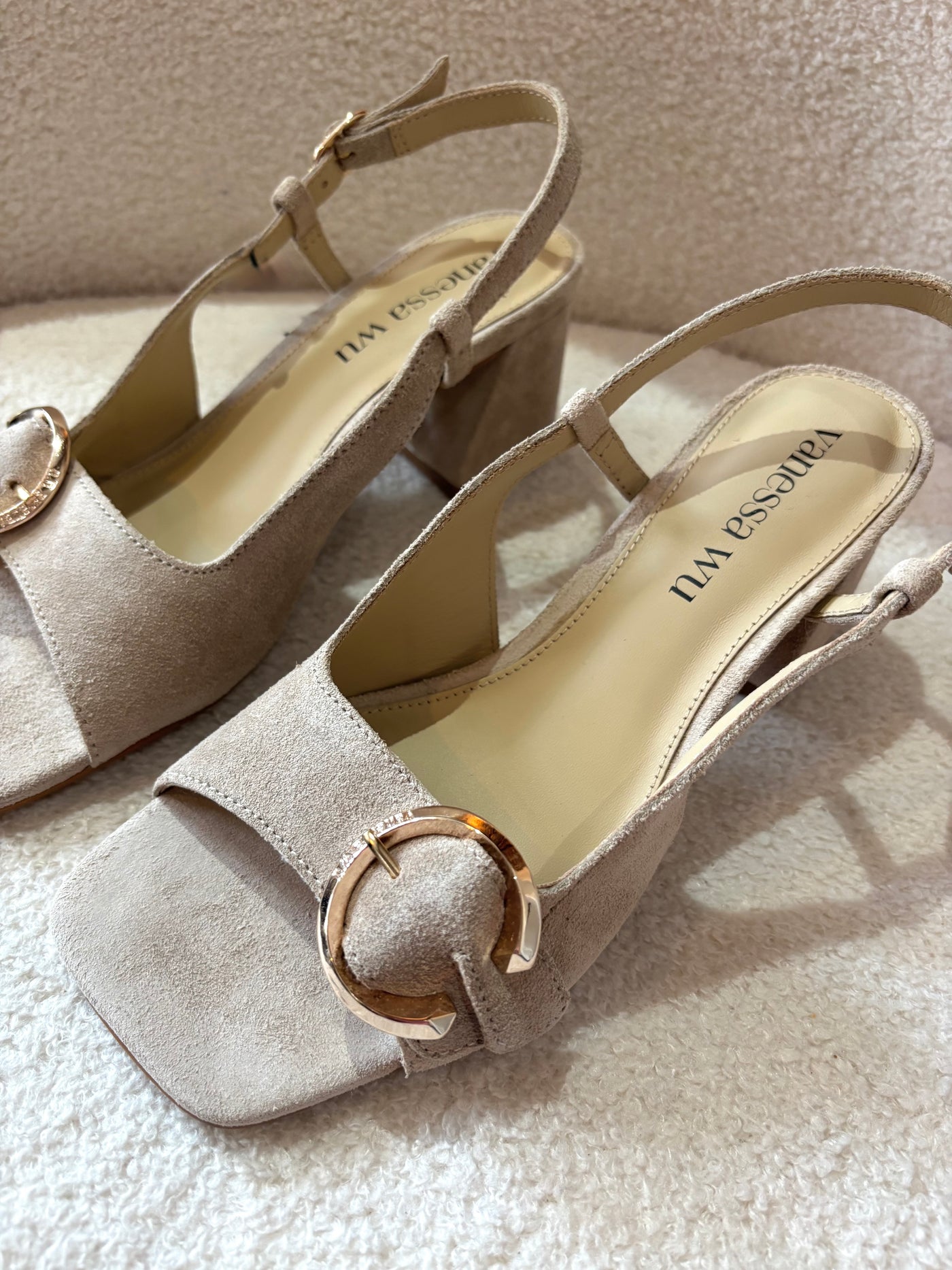 Sandales beige Alta