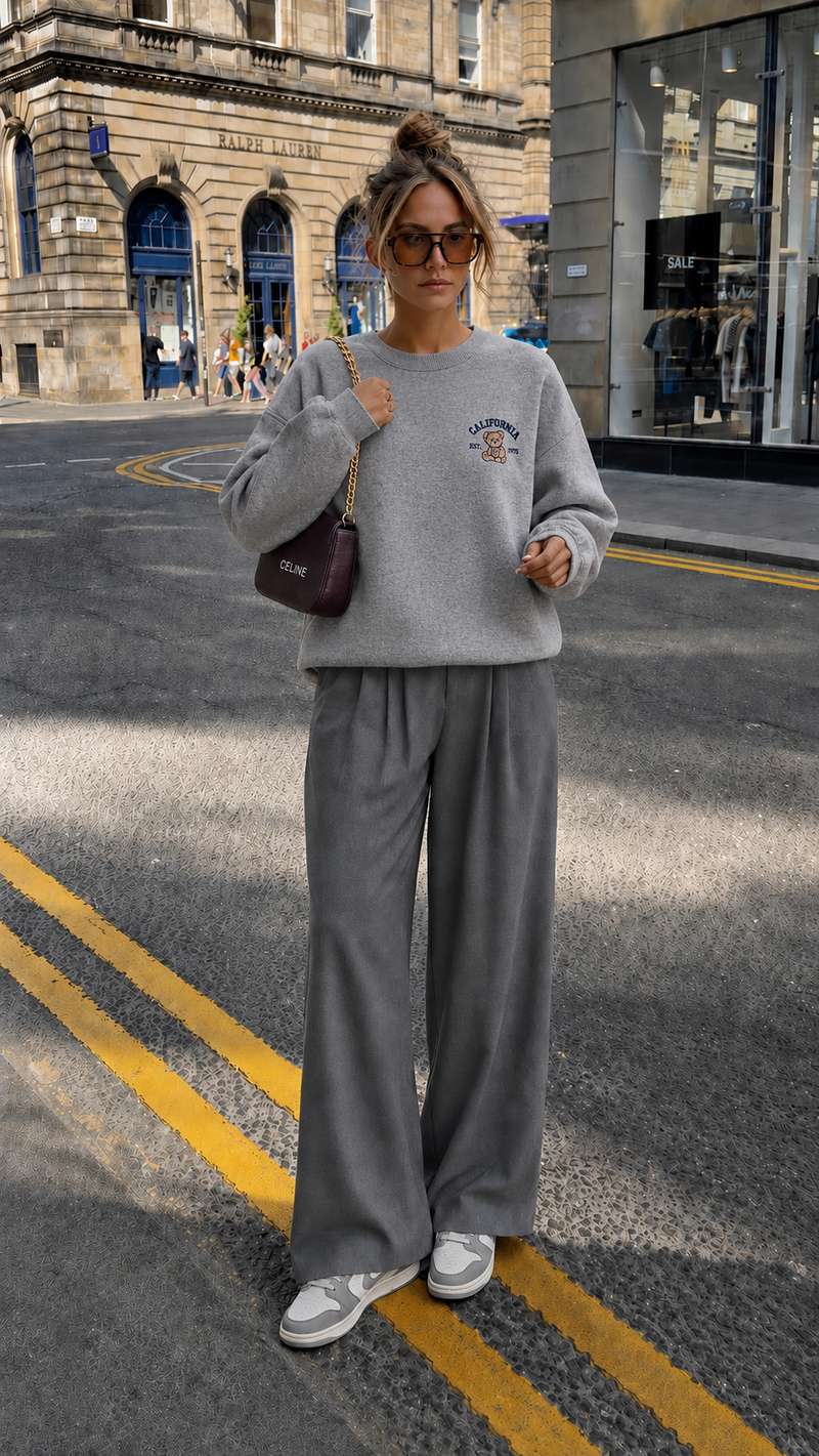 Pull NOUNOURS gris