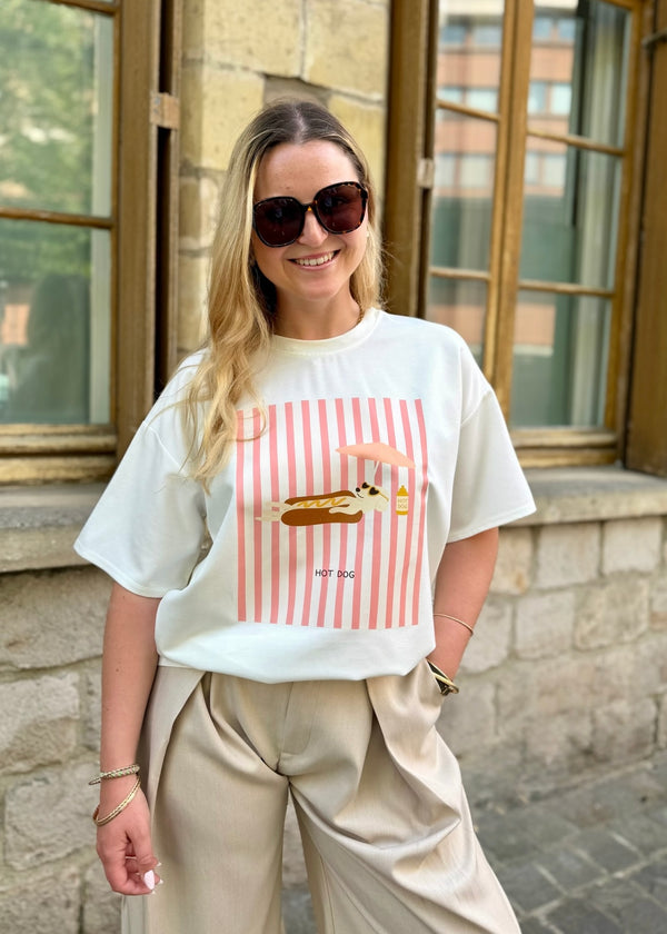T-shirt Hot dog