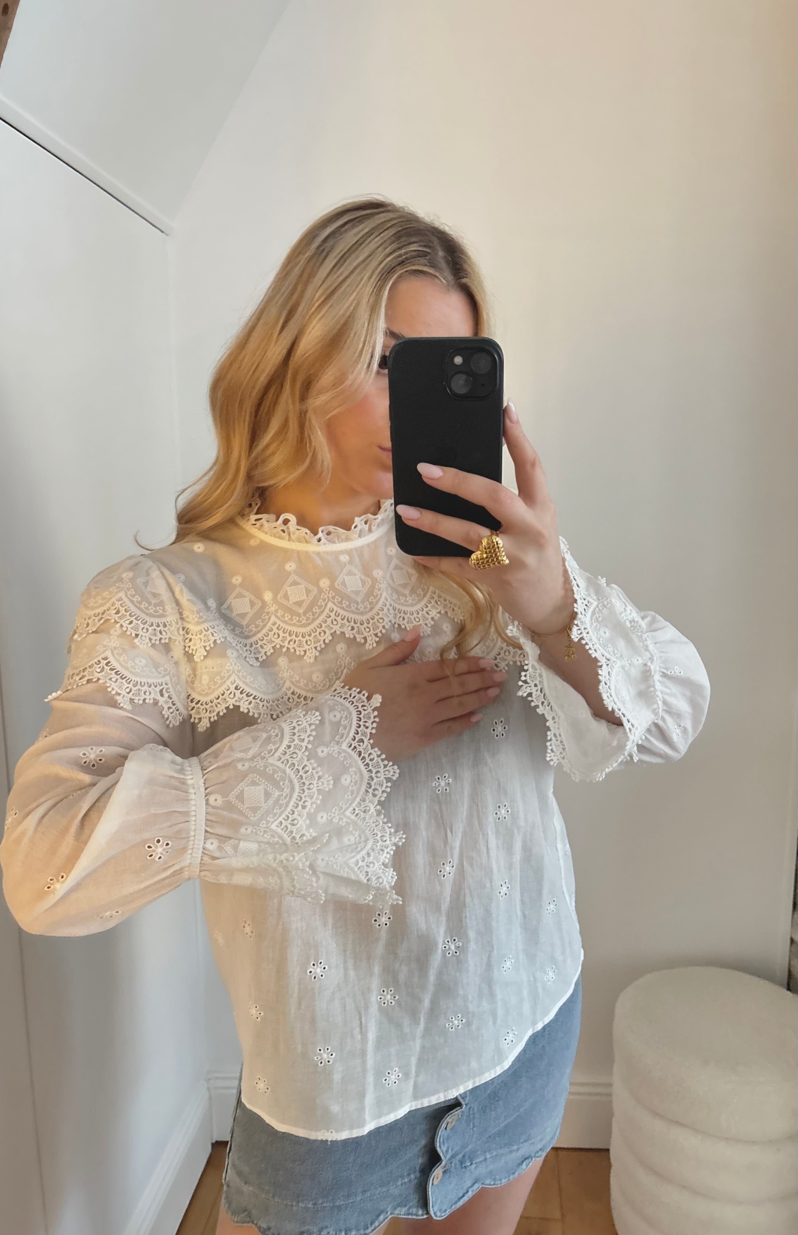 Blouse délicate