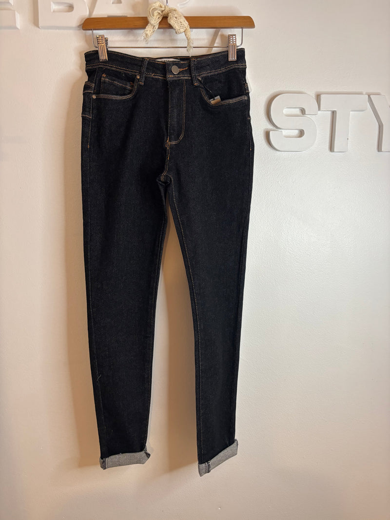 Jean skinny brut noir