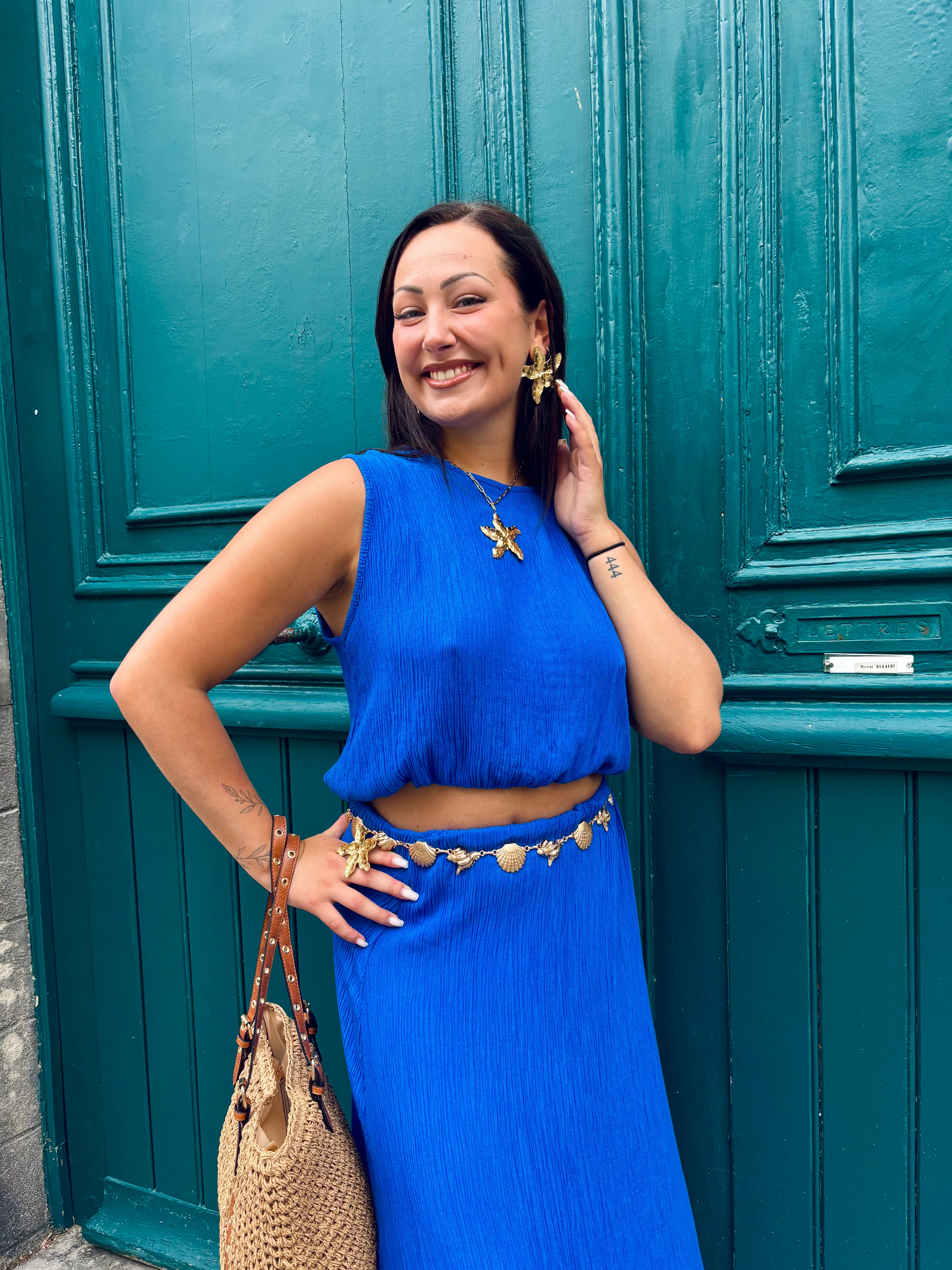 Top AZUL