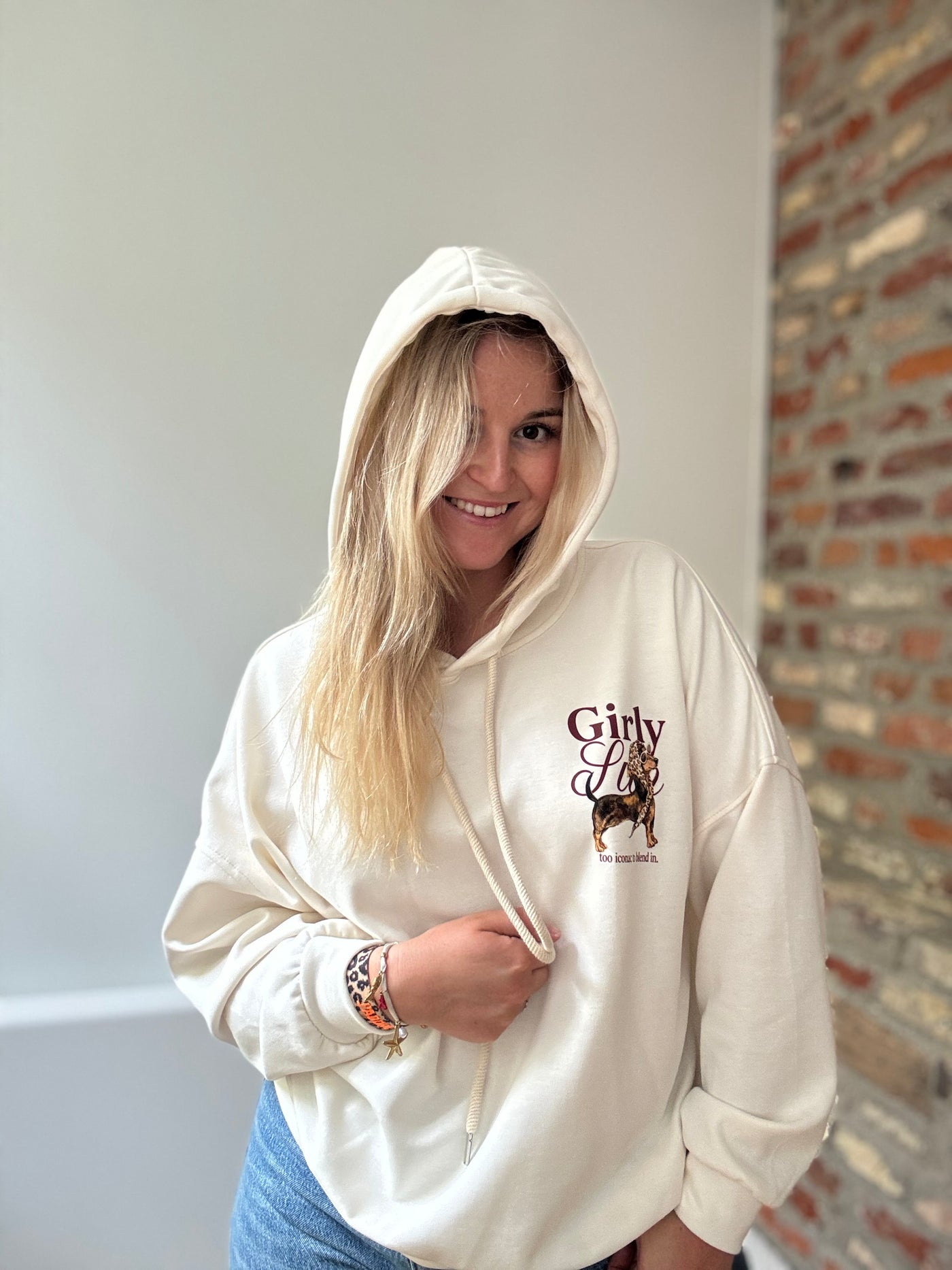 Sweat TECKEL écru