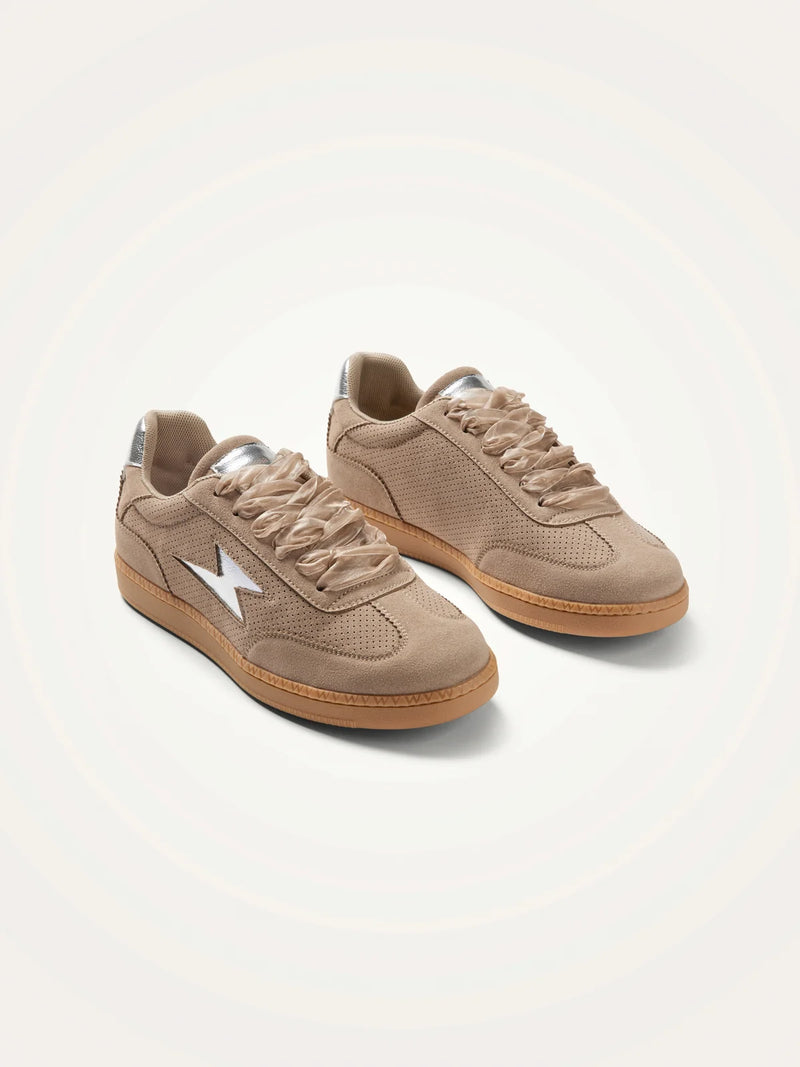 Baskets AURA Emblem taupe