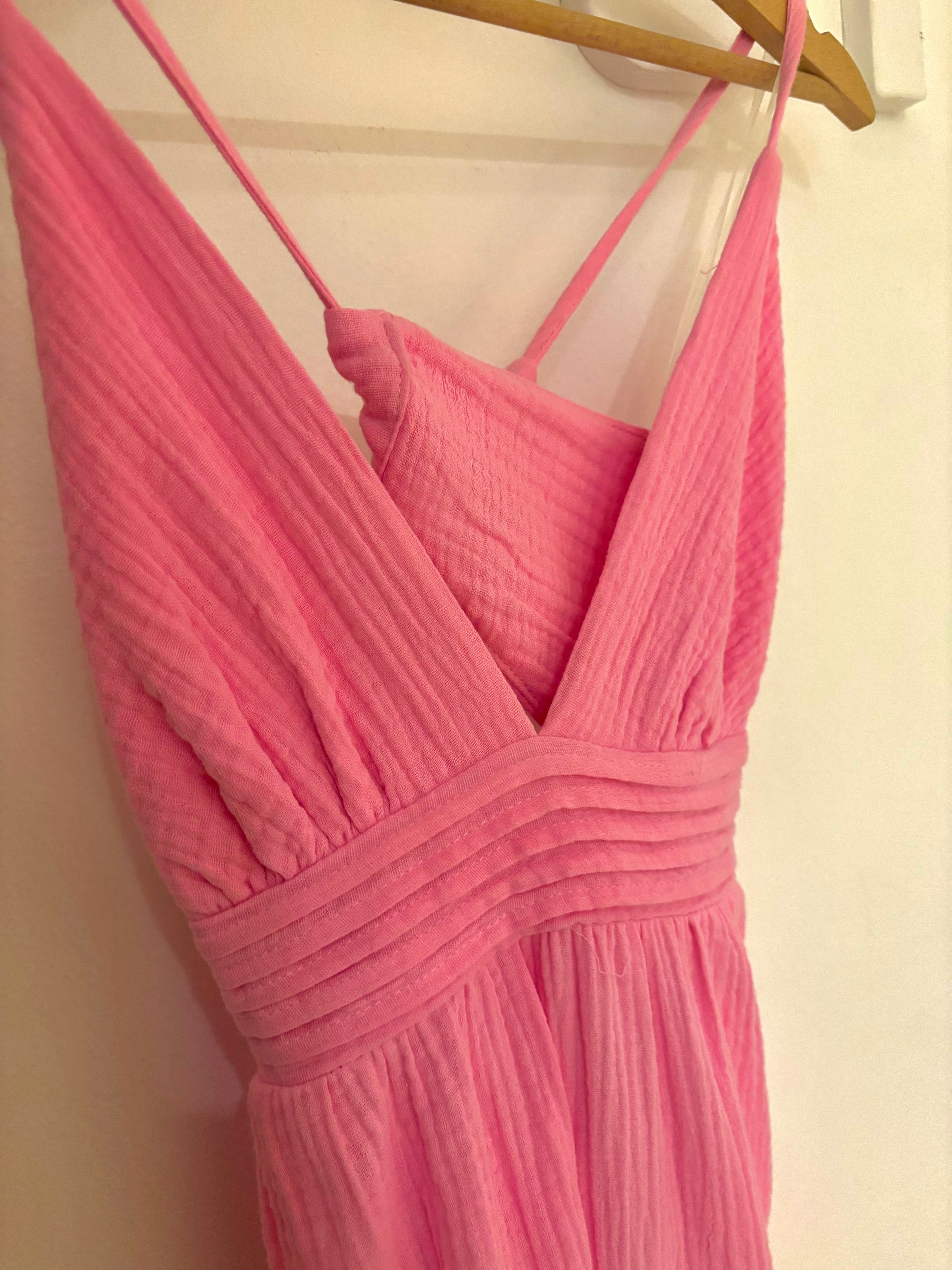 Robe courte rose Ravissante