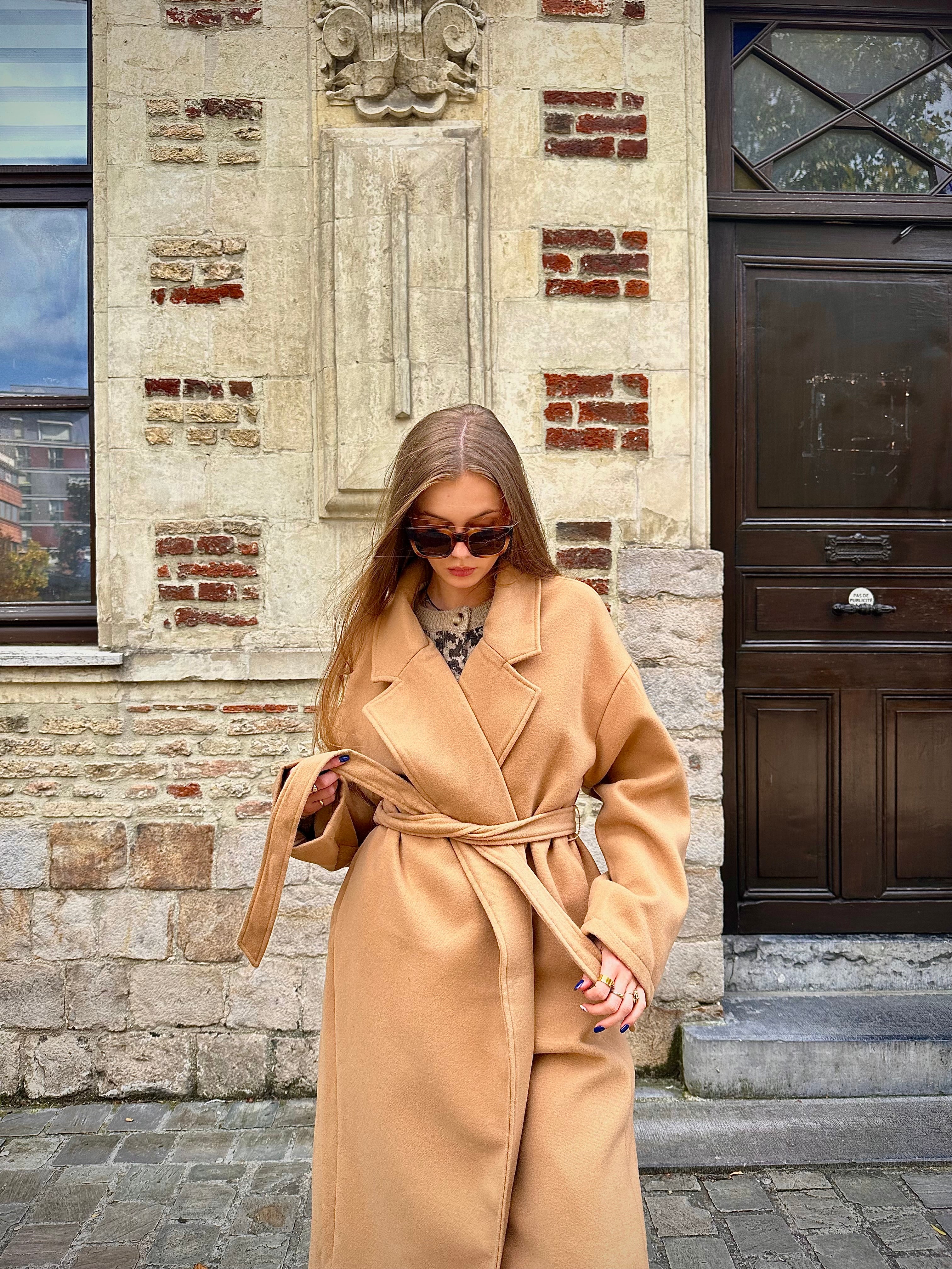 MANTEAU MAYA CAMEL